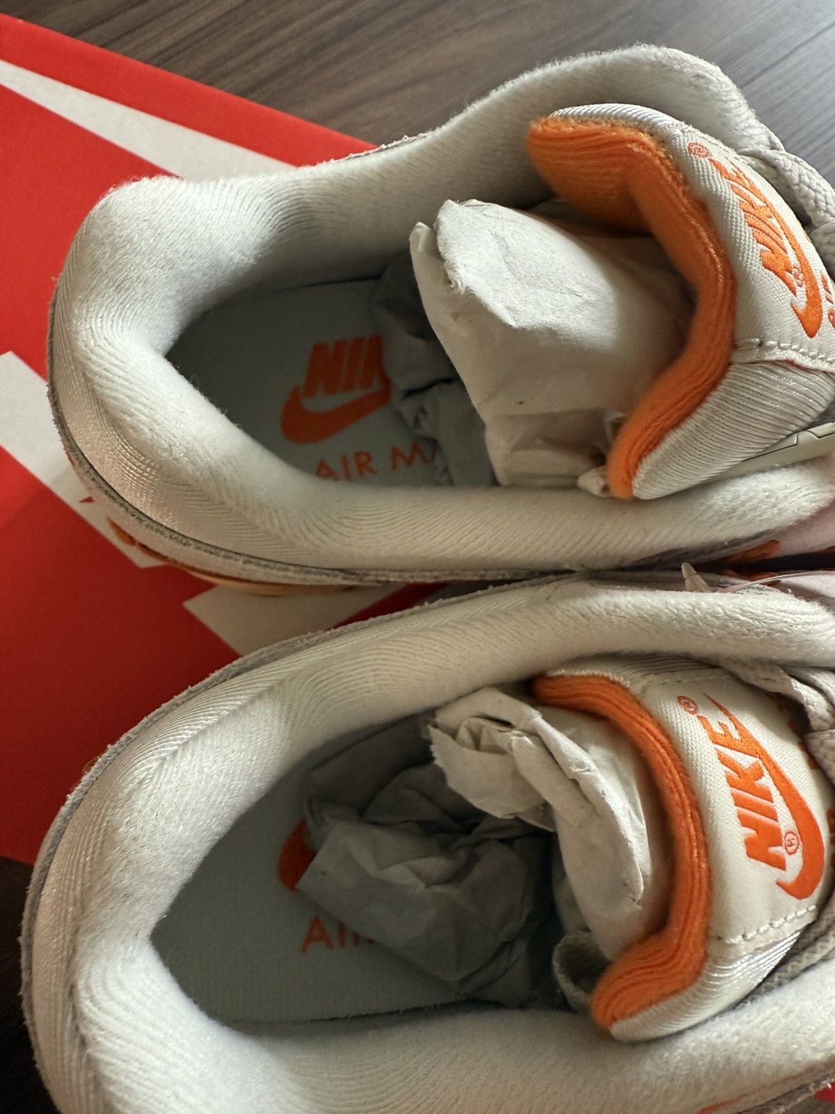 Nike Nike Air Max 1 WMNS “Magma Orange” Size W 7 / M 5.5 Size US 7 / IT 37 - 4 Thumbnail