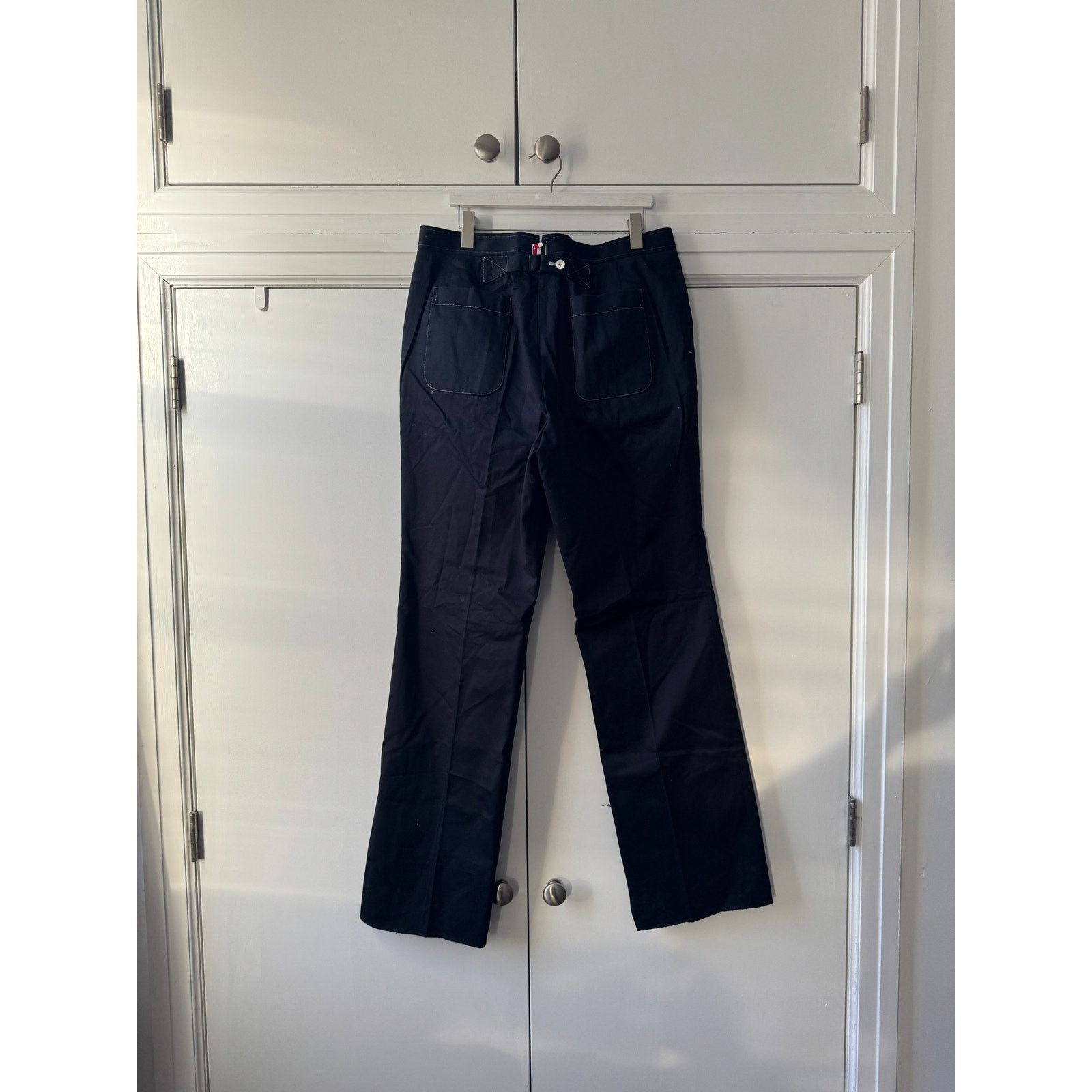 Thom Browne MIJ Contrast Stitch Trousers Size US 34 / EU 50 - 2 Thumbnail