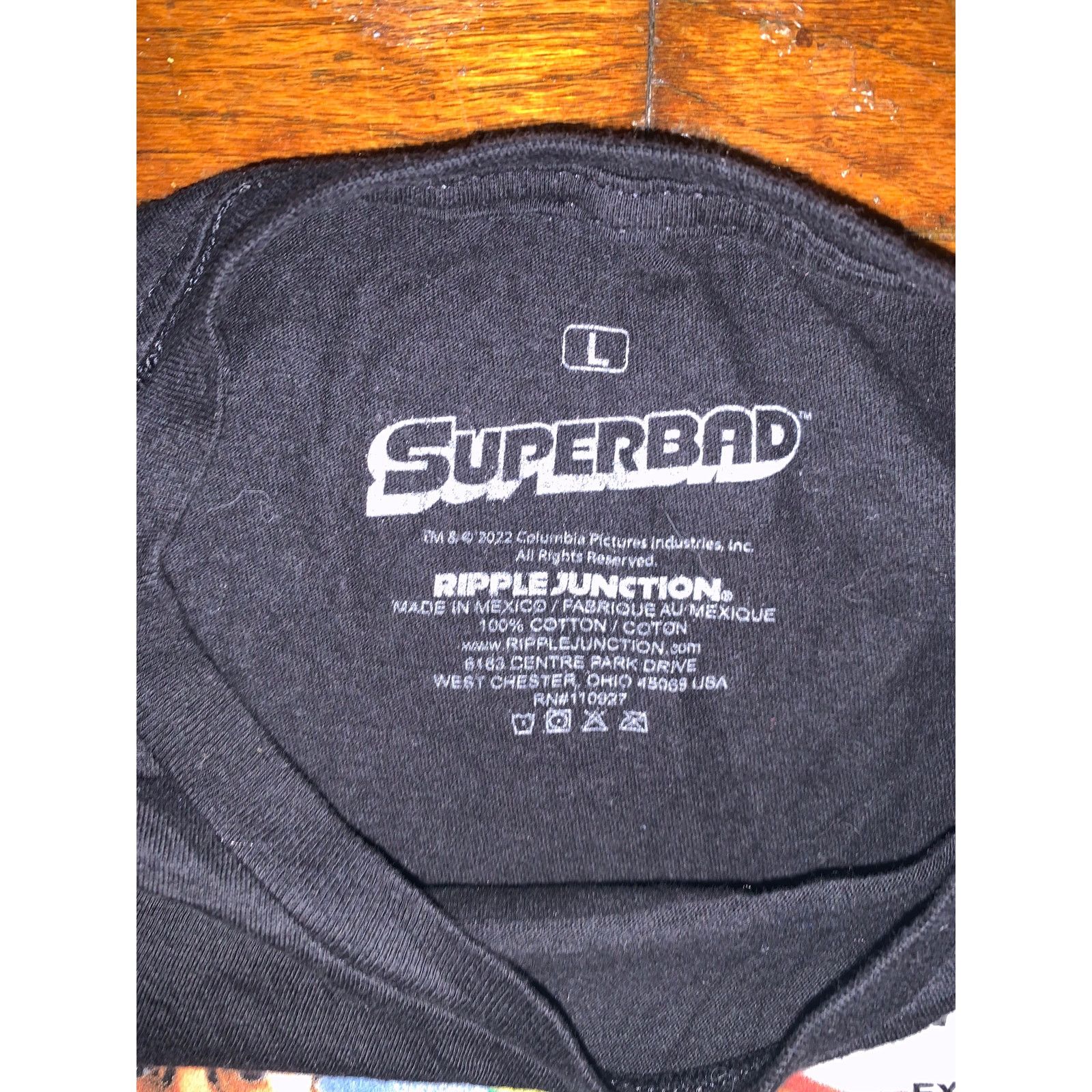 Other Superbad McLovin License T Shirt Black Large Ripple Junction Size US L / EU 52-54 / 3 - 4 Thumbnail