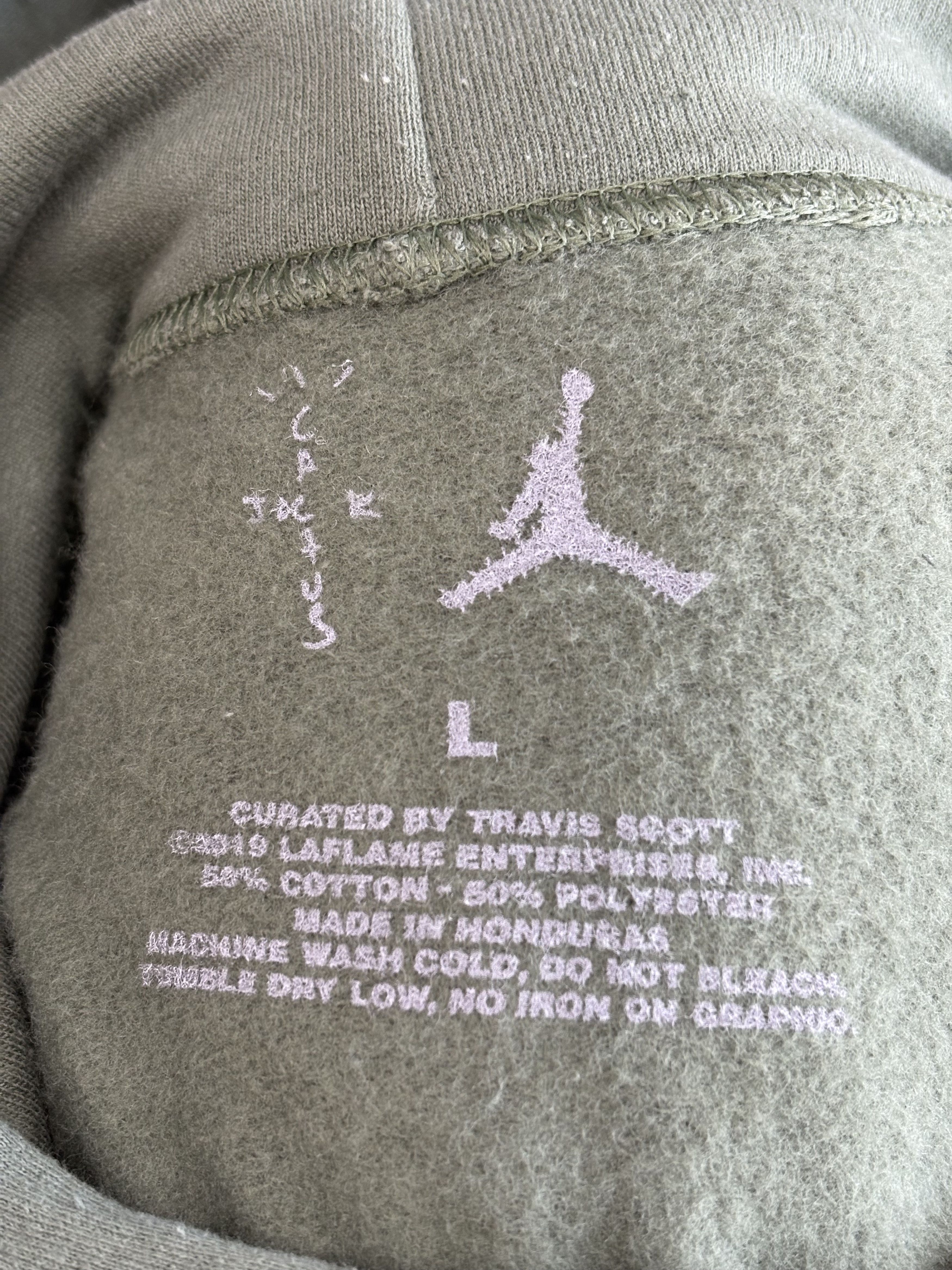 Travis Scott Travis Scott x Jordan x Cactus Jack "Highest Hoodie" Size US L / EU 52-54 / 3 - 3 Thumbnail