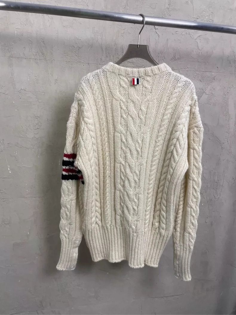 Thom Browne Thom Browne size4 A wool turtleneck sweater Size US XL / EU 56 / 4 - 3 Thumbnail