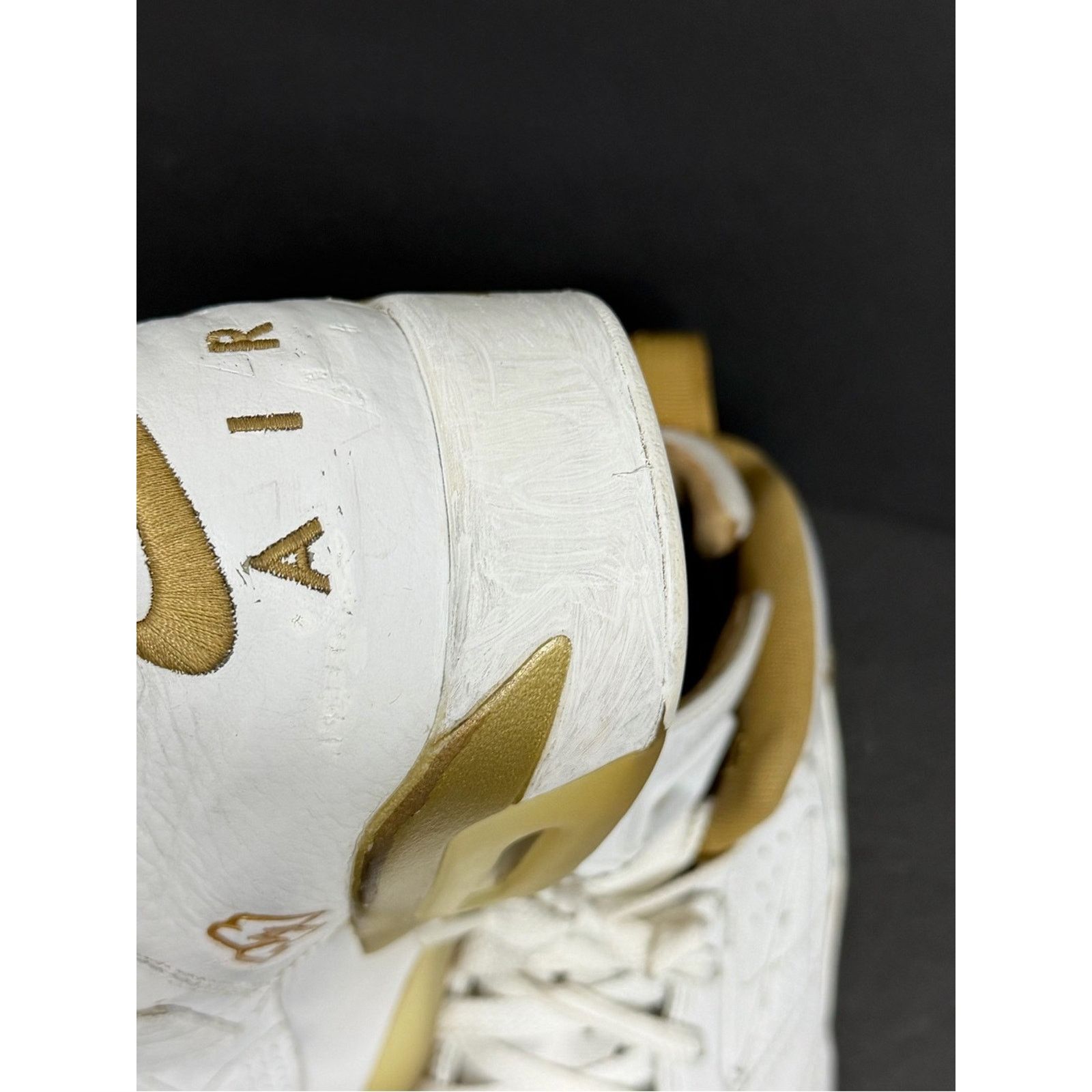 Jordan Brand Nike Jordan Jump Man MVP White Metallic Gold Sneakers Men’s Size US 9 / EU 42 - 7 Thumbnail