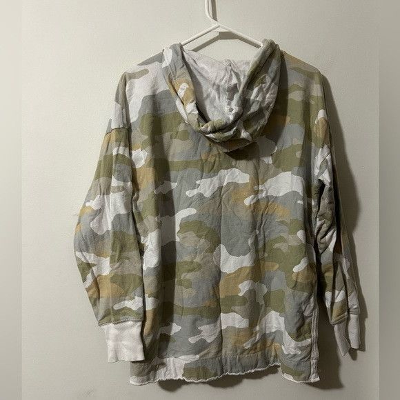 American Eagle Outfitters Aerie Camo Oversized Hoodie Size S / US 4 / IT 40 - 3 Thumbnail
