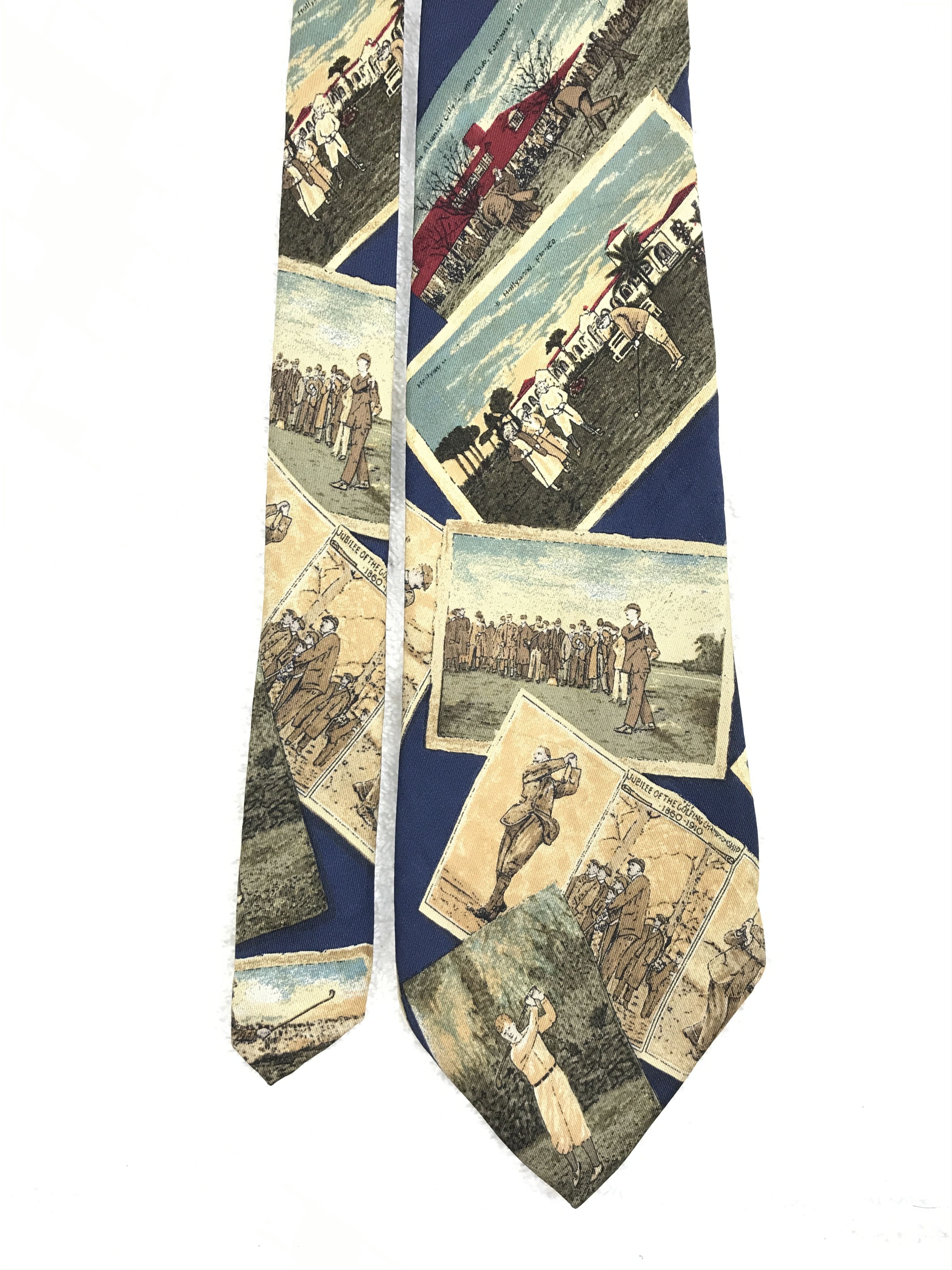 L.L. Bean × Vintage Vintage L.L Bean Silk Necktie Size ONE SIZE - 3 Thumbnail