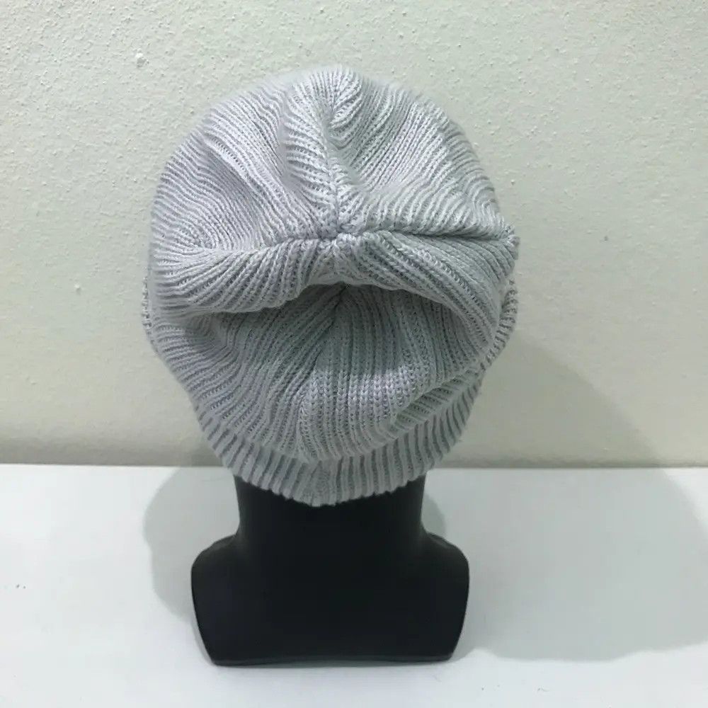 Vintage Italian Designer Plain Beanie Hat Size ONE SIZE - 4 Thumbnail