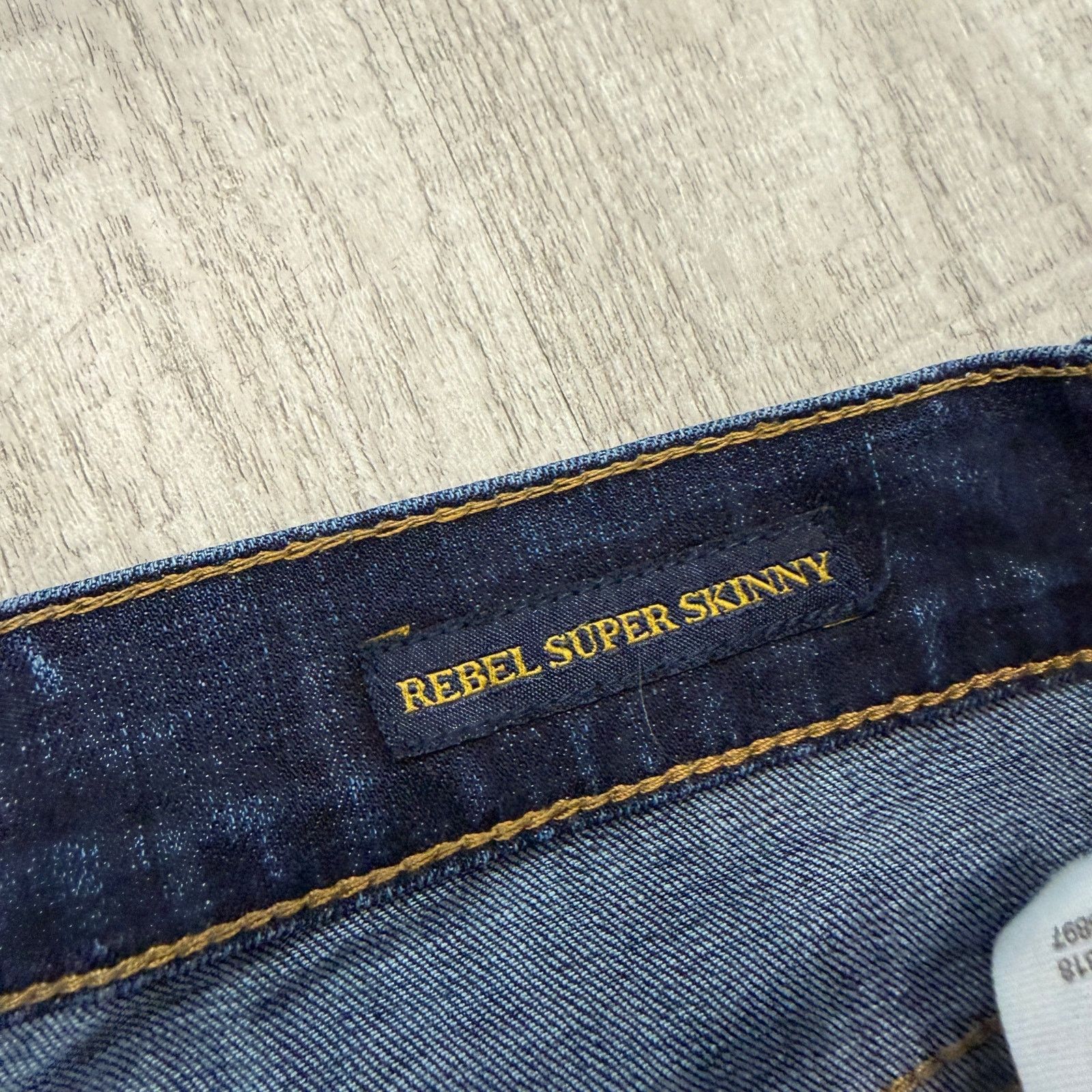 Lucky Brand Lucky Brand Rebel Super Skinny Jeans Men's 31x32 Blue Size US 31 - 5 Thumbnail