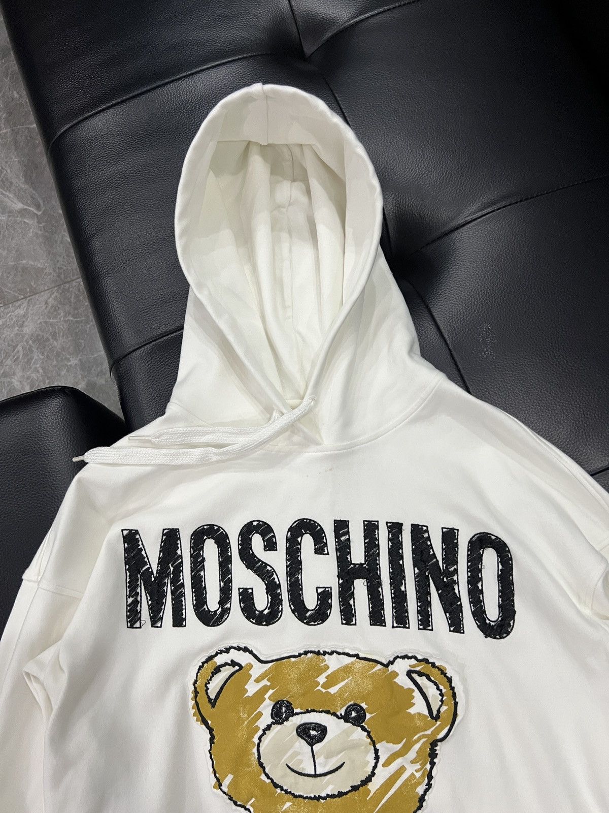 Moschino Moschino Teddy Bear Long Sweatshirt Size XS / US 0-2 / IT 36-38 - 3 Thumbnail