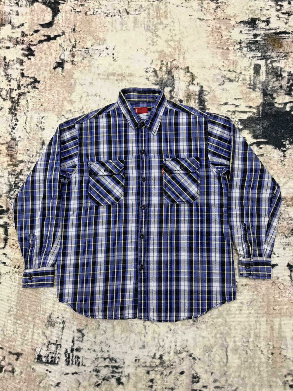Levi's Vintage Clothing × Vintage Vintage Levi Strauss Japan co.Ltd Flannel Shirt Size US L / EU 52-54 / 3 - 3 Thumbnail
