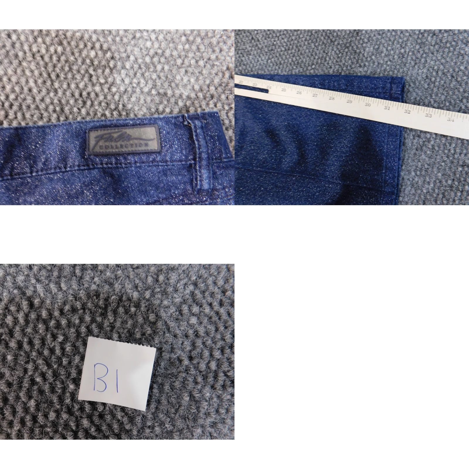 Fubu FUBU Jeans Womens 16W Blue Denim Straight Zip 32in 32in Stretch Classic High Rise Retro 90s Brand Plus Womens Size 25" / US 0 / IT 36 - 8 Thumbnail