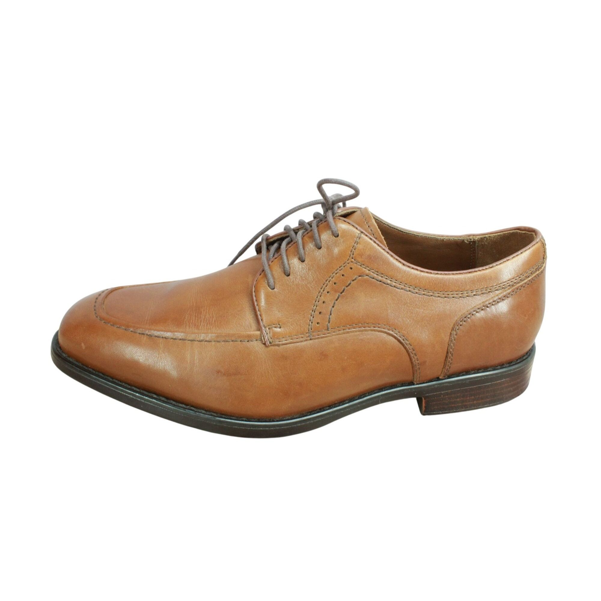 Johnston & Murphy Johnston and Murphy Men's Brown Leather Casual Dress Shoes Size US 8.5 / EU 41-42 - 1 Thumbnail