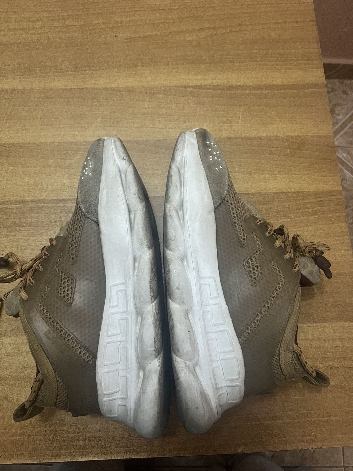 Versace Chain reactions indian tan size 42 europe Size US 8.5 / EU 41-42 - 3 Thumbnail