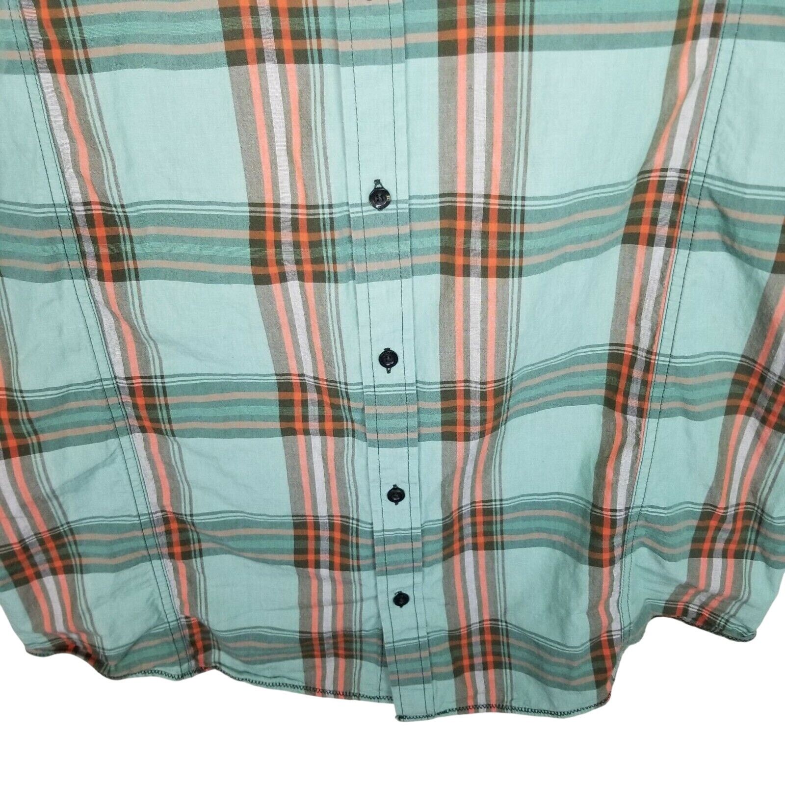 Prana Prana Mens Plaid Organic Cotton Shirt Size XL Gorpcore Size US XL / EU 56 / 4 - 3 Thumbnail