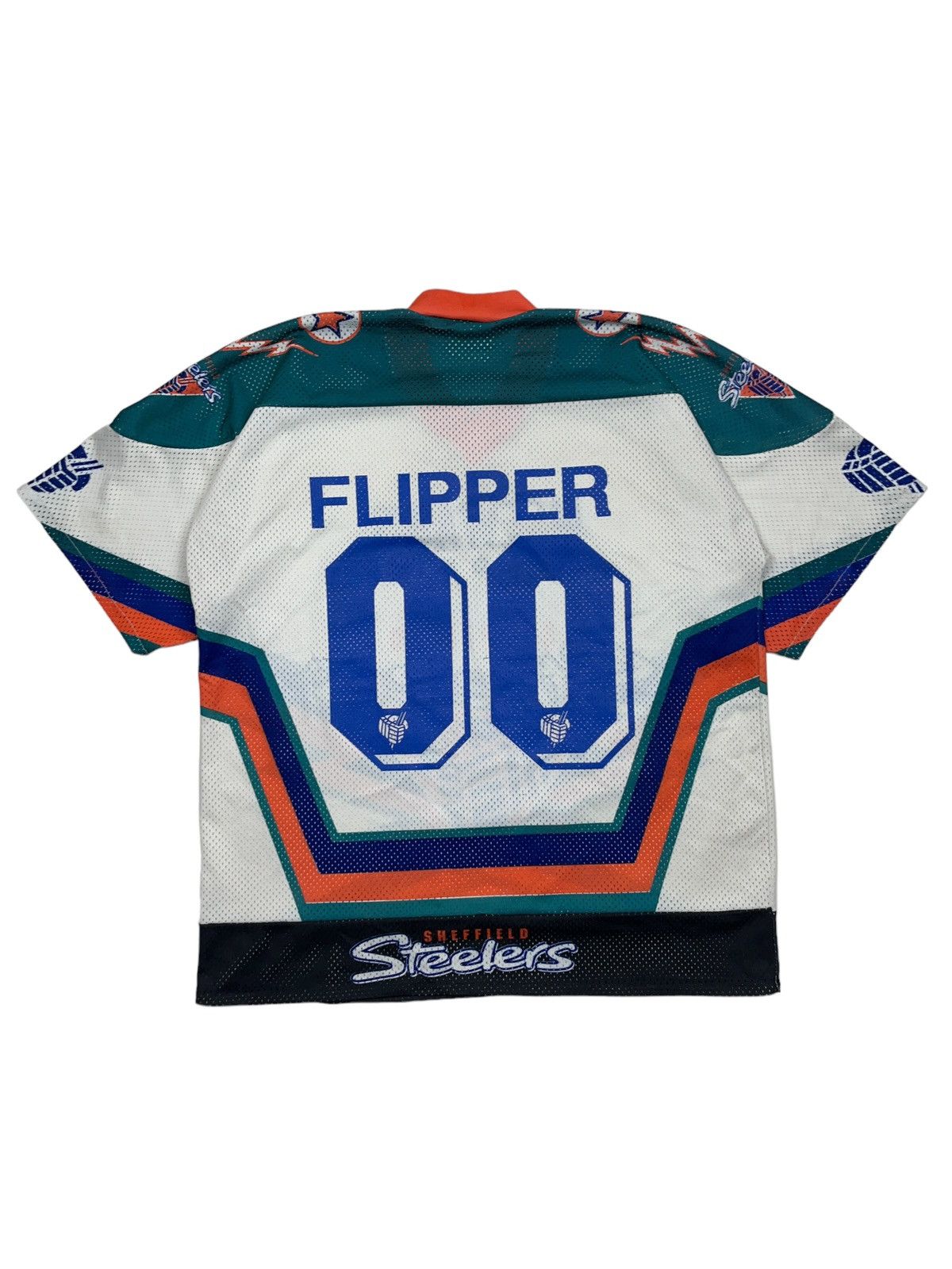 NHL Vintage Sheffield Sceelers #00 Flipper British Hockey Jersey Size US XL / EU 56 / 4 - 2 Thumbnail
