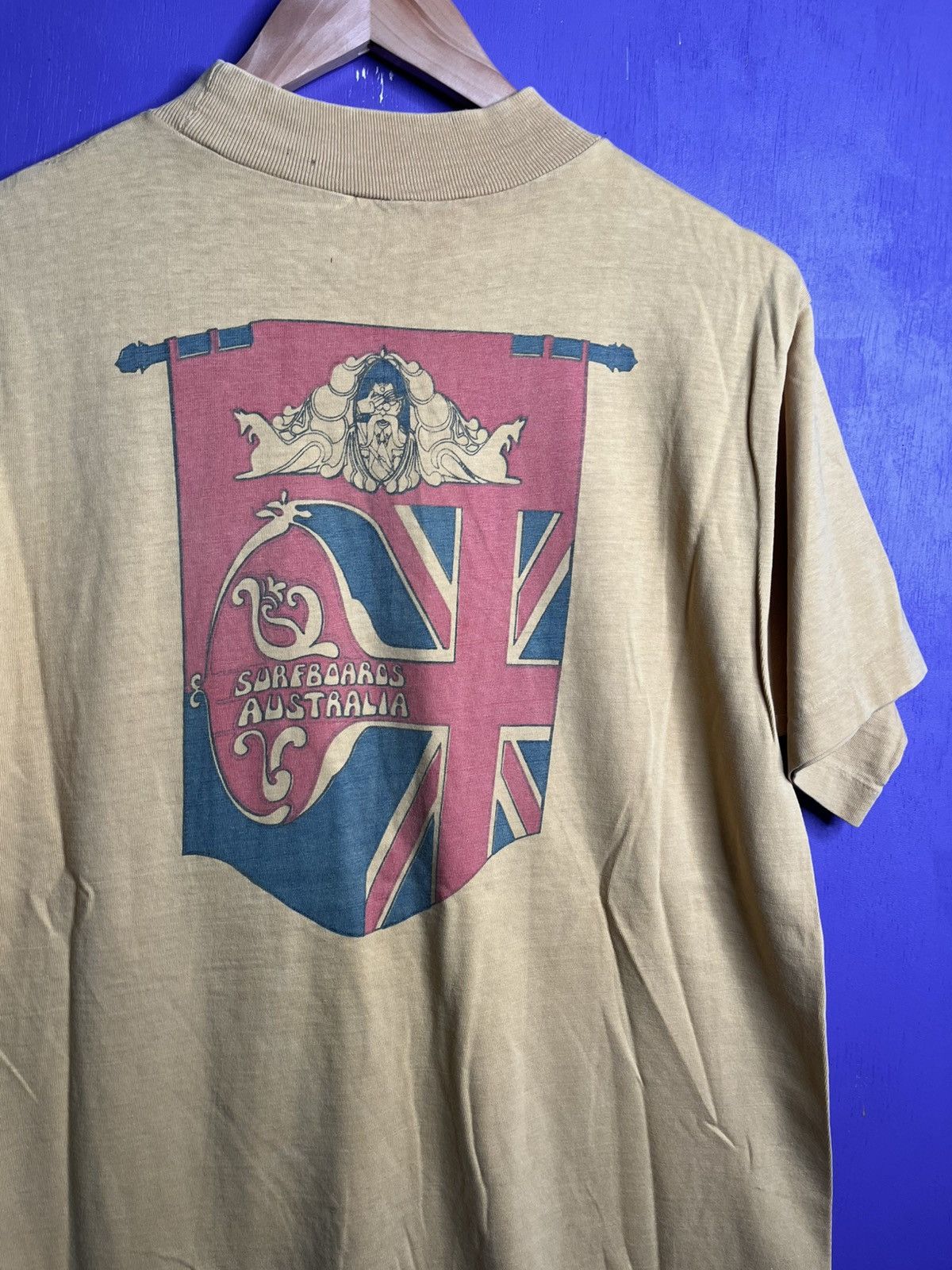 Vintage Vintage 70s Surfboards Australia pocket tee Size US L / EU 52-54 / 3 - 3 Thumbnail