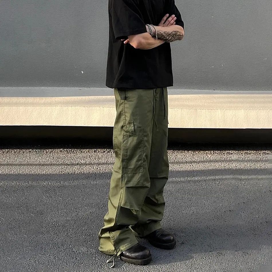 Japanese Brand Urban utility baggy cargo pants Size US 32 / EU 48 - 3 Thumbnail