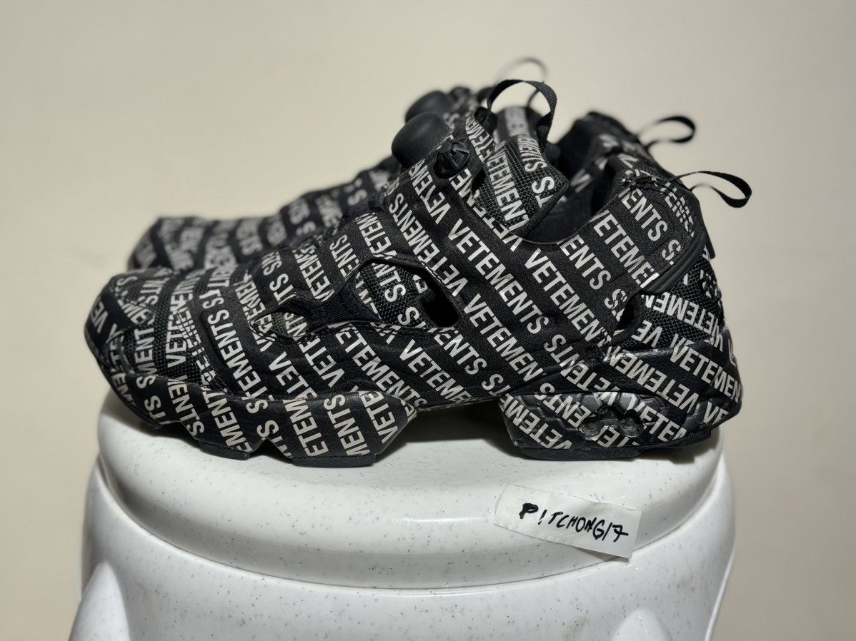 image of Reebok Pump Shoes in Black, Men's (Size 7)