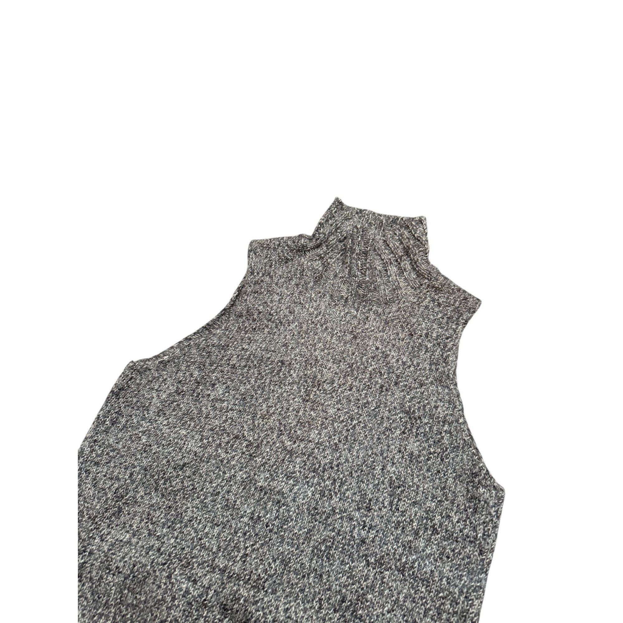 Maison Margiela 1990s Miss Deanna Sleeveless Wool Rollneck Size M / US 6-8 / IT 42-44 - 4 Thumbnail