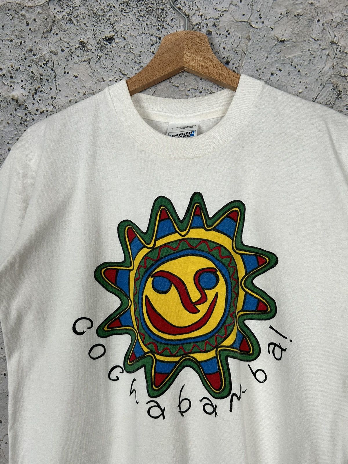 Other Vintage Sun Graphic Tee Single Stitch 90s Hype Rare Size US S / EU 44-46 / 1 - 3 Thumbnail