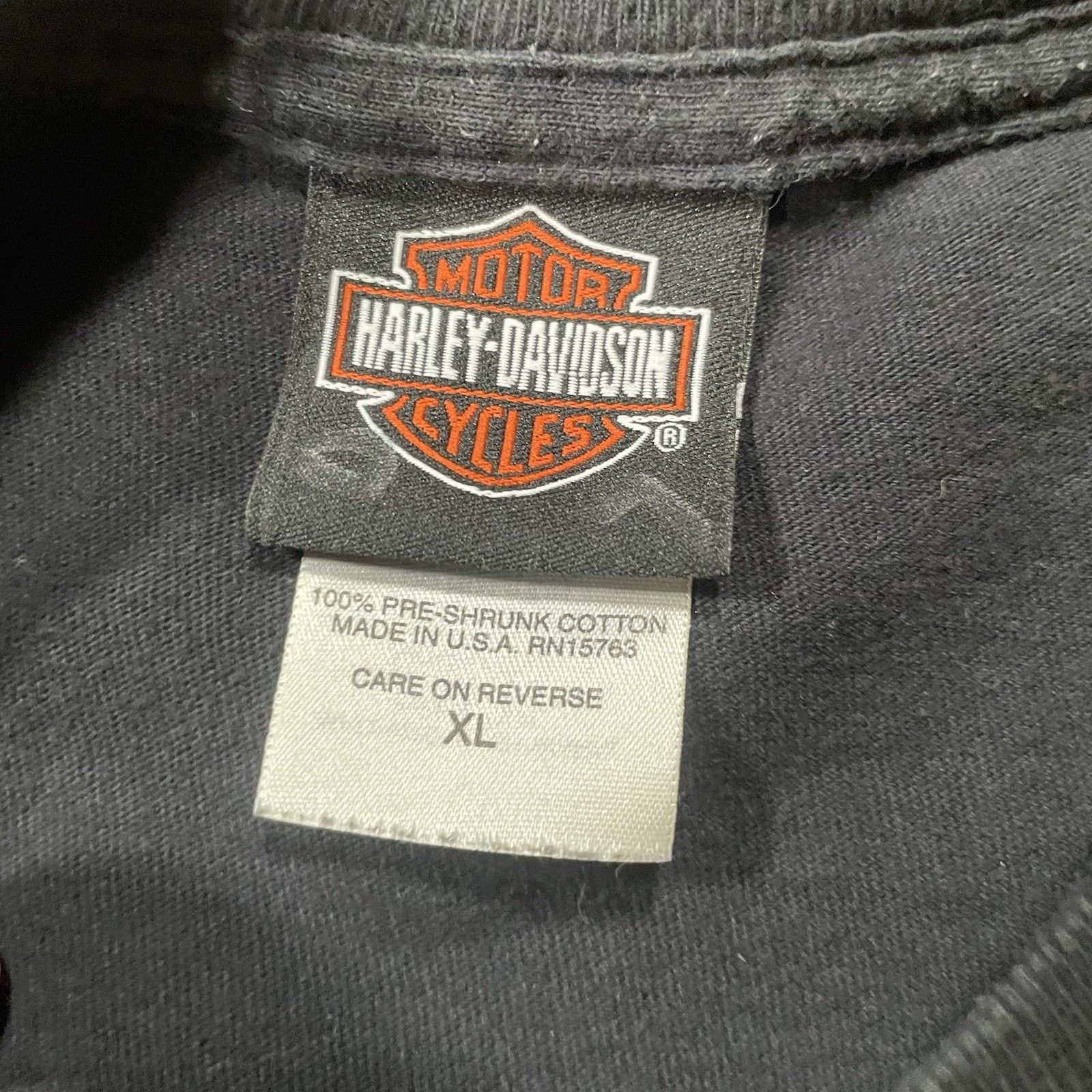 Harley Davidson Y2K 2005 Harley Davidson Dice Double Sided Shirt Men’s XL Size US XL / EU 56 / 4 - 7 Thumbnail