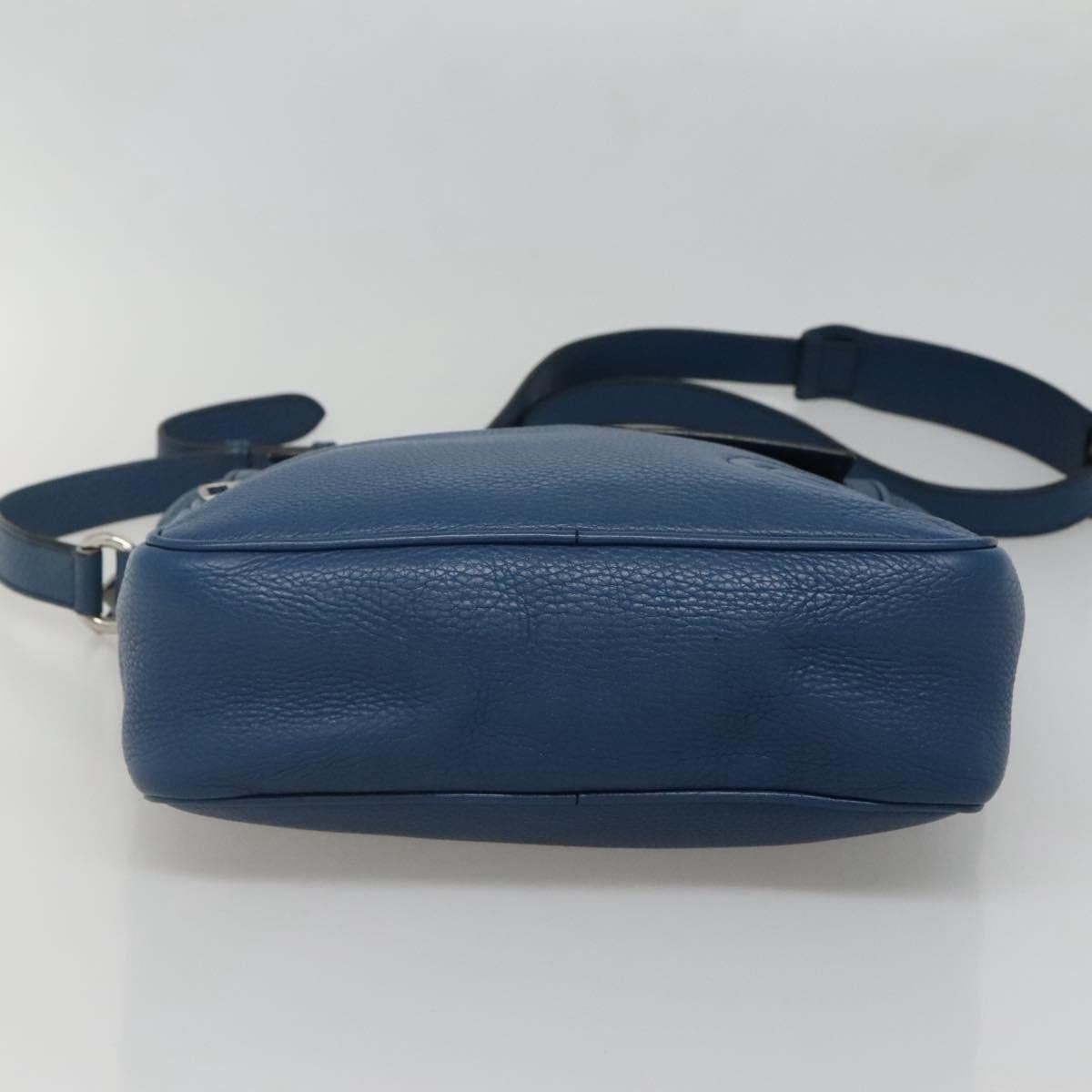 Gucci GUCCI Shoulder Bag Leather Blue Silver Size ONE SIZE - 9 Thumbnail