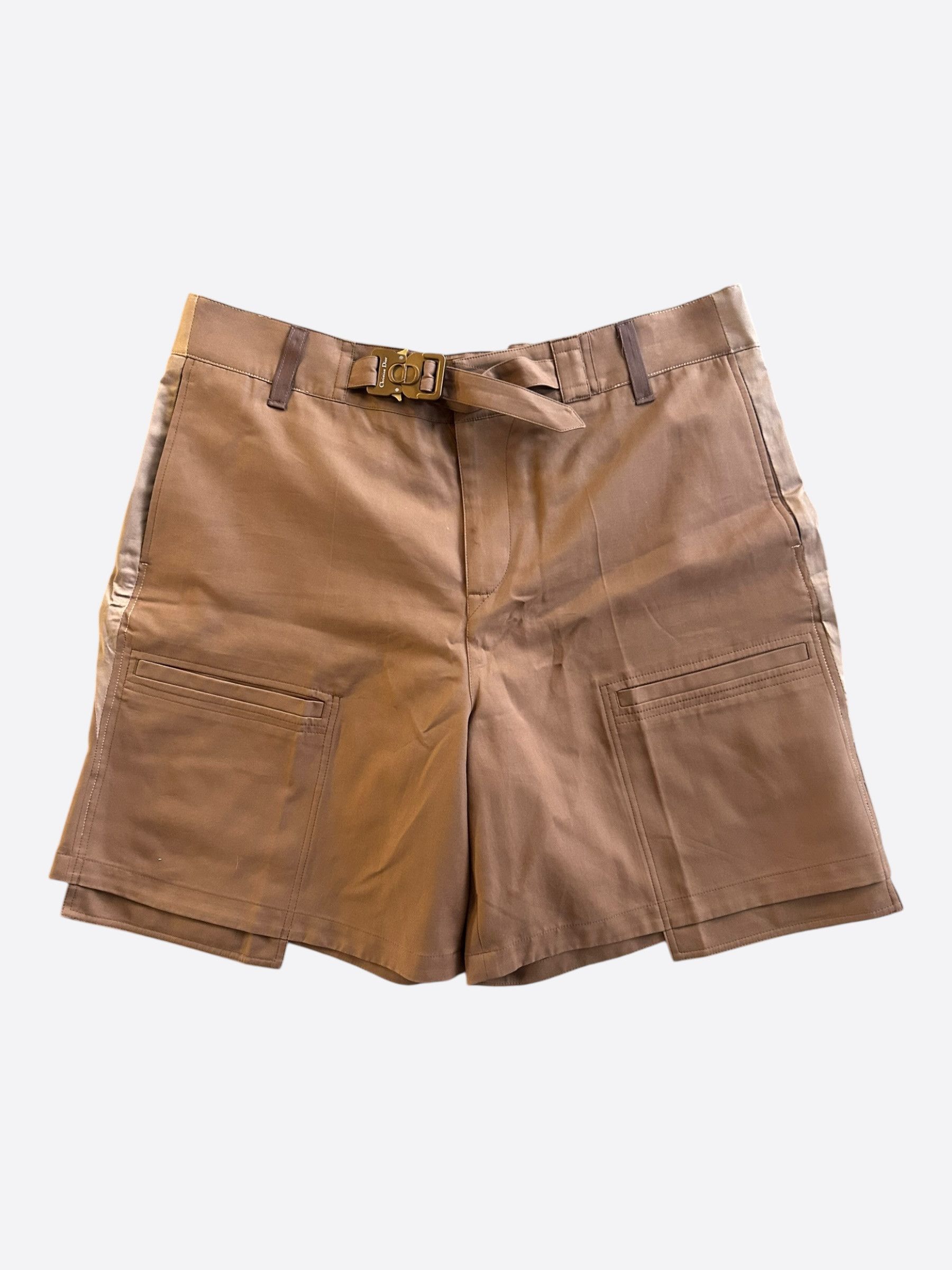 Dior Dior Cactus Jack Brown Bermuda Shorts Size US 38 / EU 54 - 1 Thumbnail
