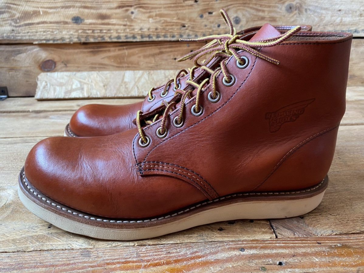 Red Wing Redwing Heritage round toe brown leather boots Uk 8 US9 Size US 9 / EU 42 - 7 Thumbnail