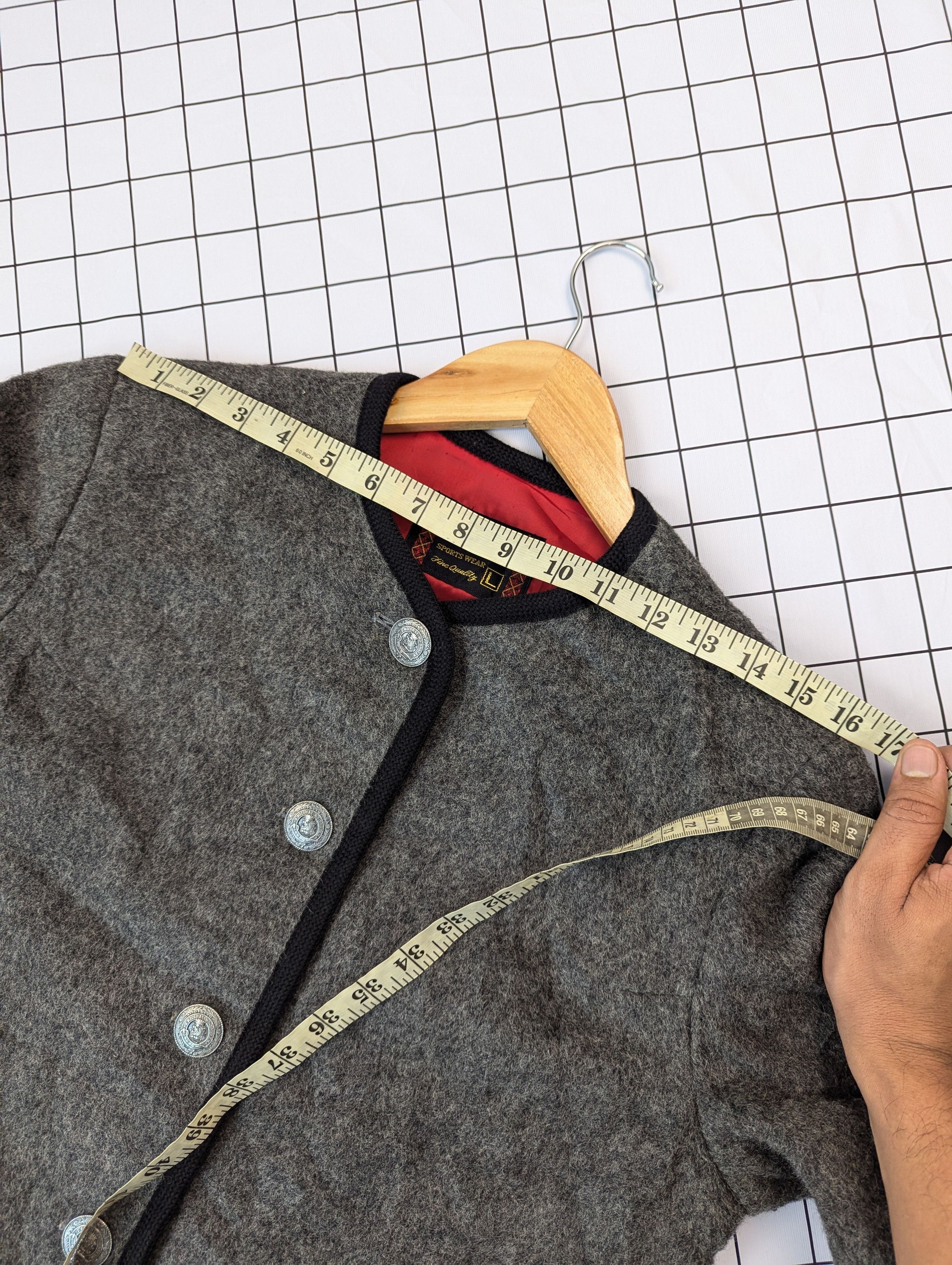 Japanese Brand × McGregor × Vintage Vintage Mc Gregor Wool Button Ups Jacket Size L / US 10 / IT 46 - 15 Thumbnail