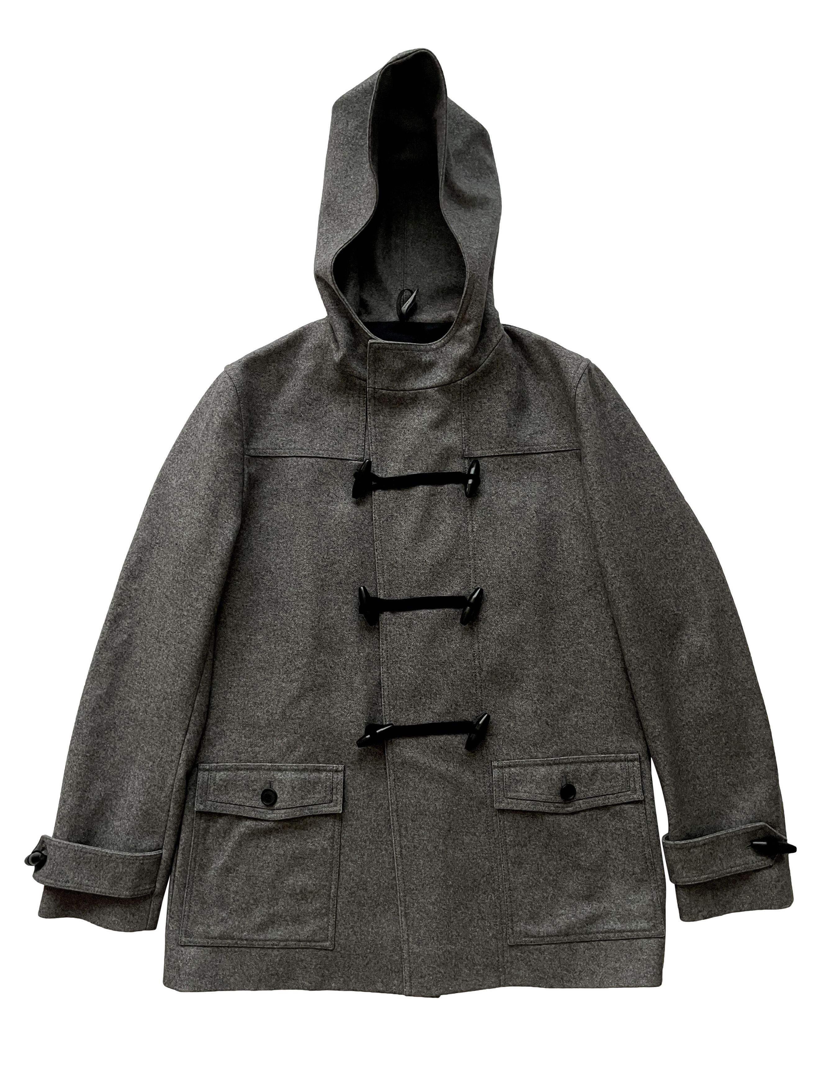 Dior ⚡️QUICK SALE⚡️2008 Dior KVA Gray Duffle Coat with Hood Size US M / EU 48-50 / 2 - 1 Thumbnail