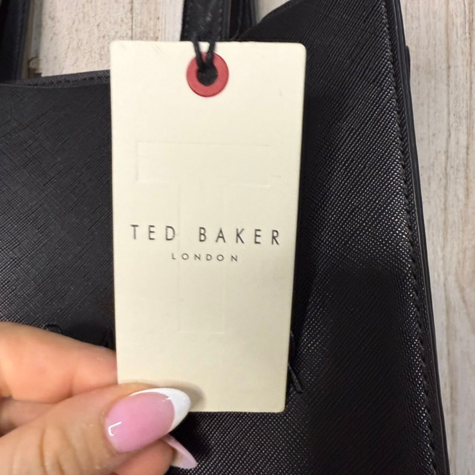 Ted Baker NWT Ted Baker London Women's Black Tote Bag "The Icon" Size ONE SIZE - 3 Thumbnail