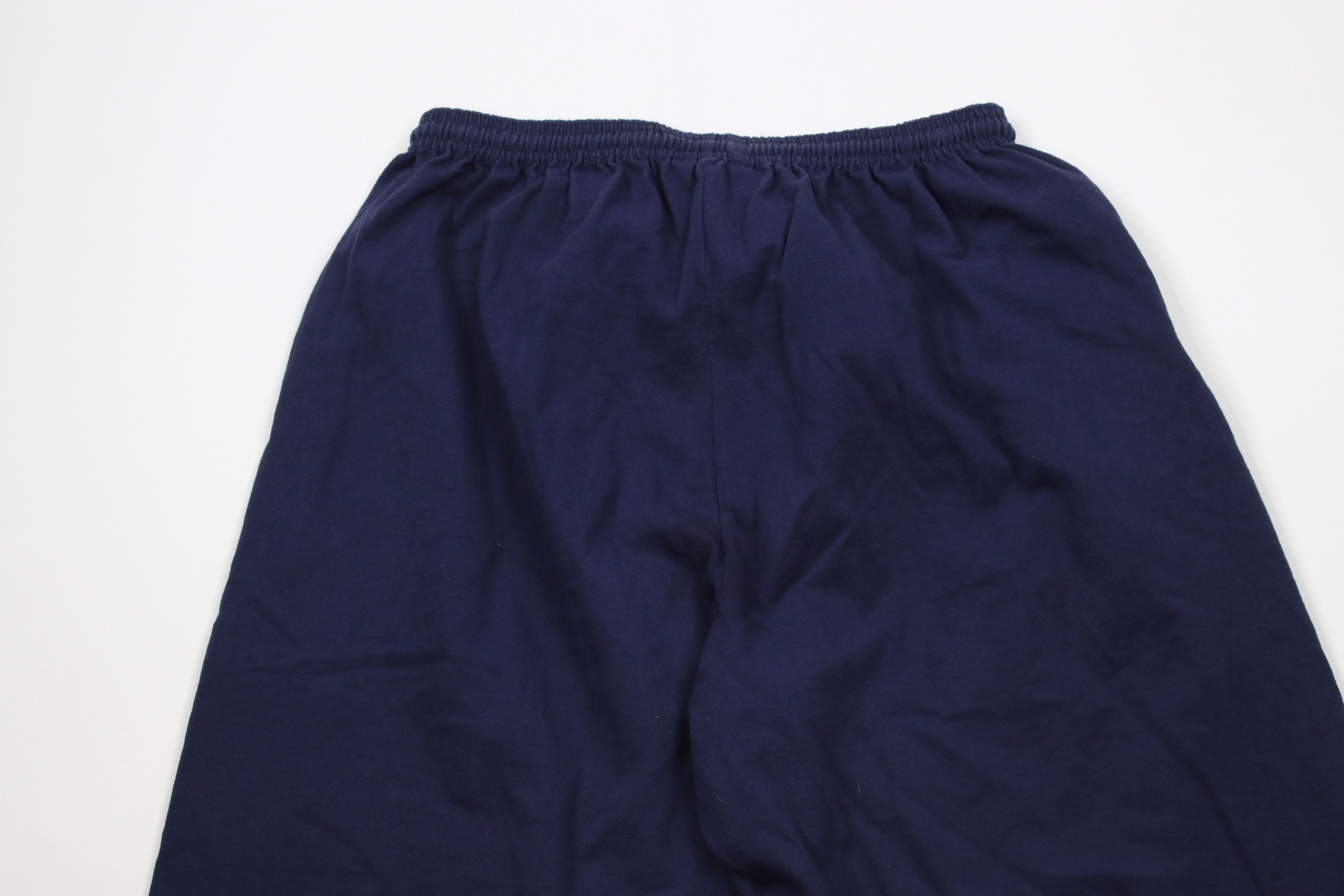 Russell Athletic × Vintage Vintage 90s Russell Athletic Blank Wide Leg Sweatpants Blue Size US 36 / EU 52 - 11 Thumbnail