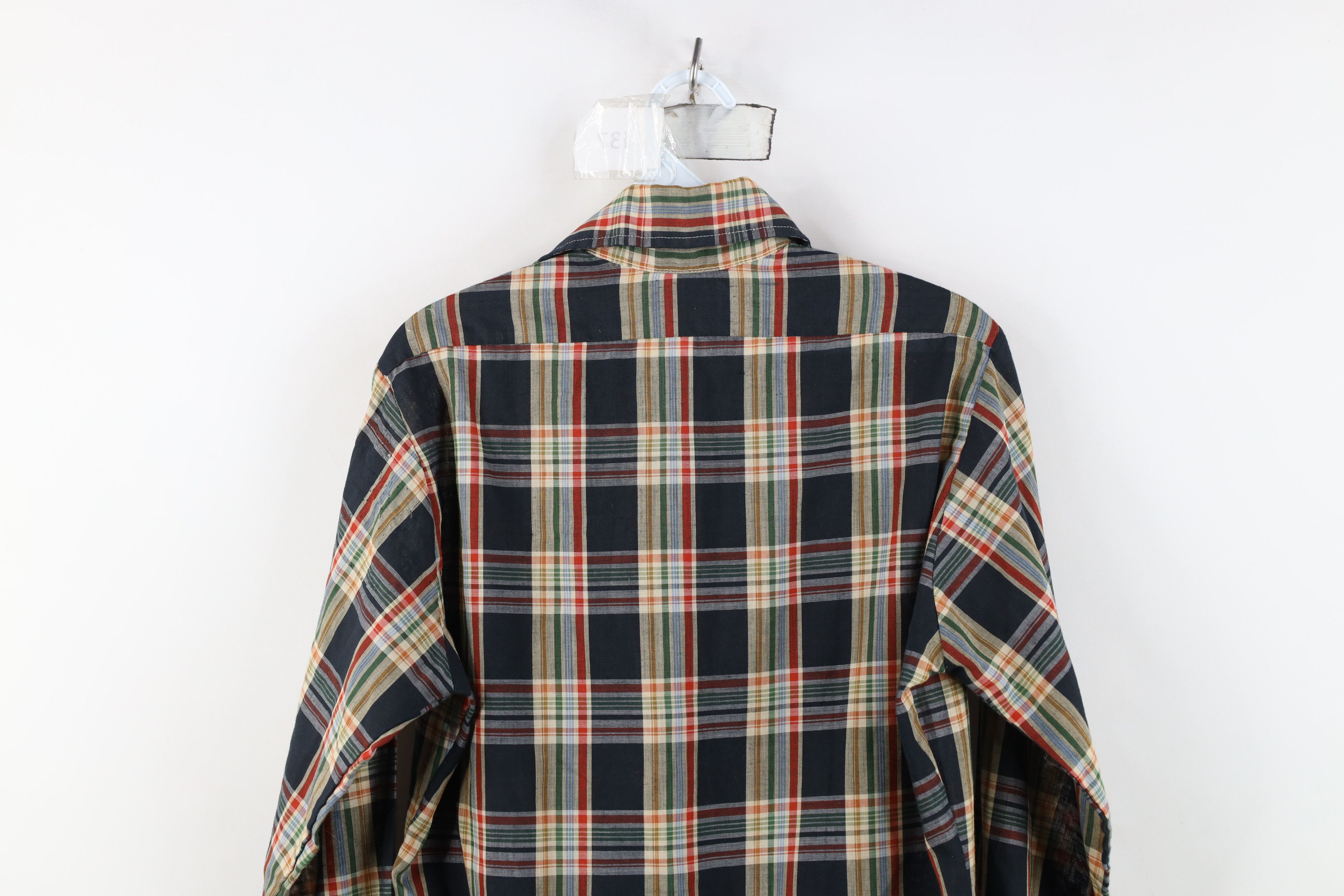 Levi's Vintage 70s Levis Rainbow Collared Button Shirt USA Size US S / EU 44-46 / 1 - 12 Thumbnail