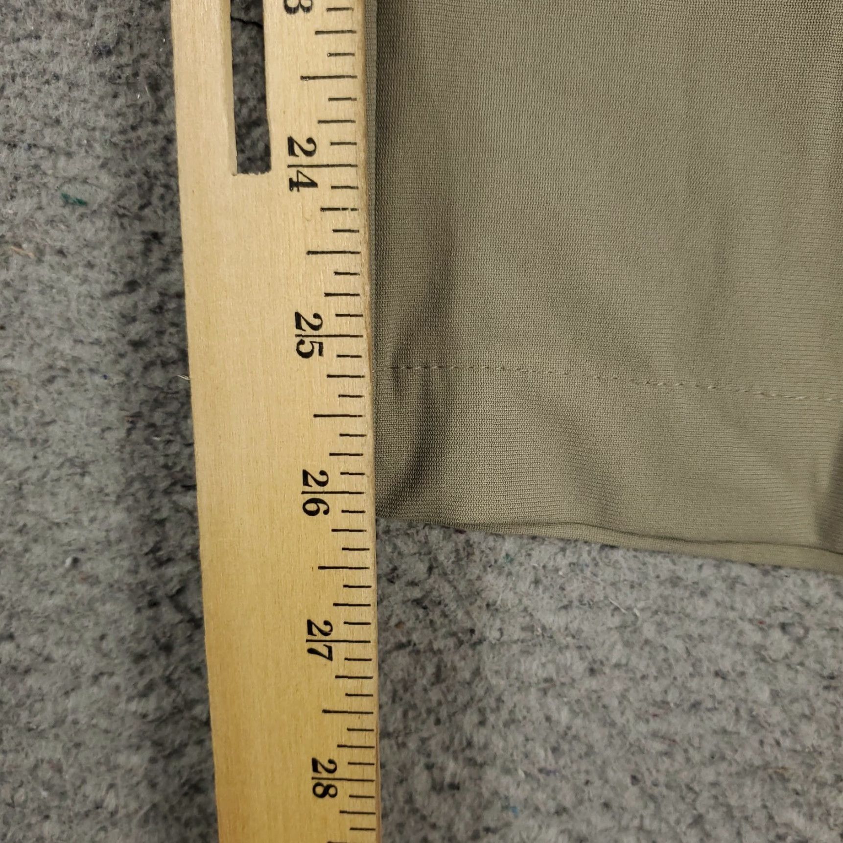 Vintage VRST Mens Pants 38x26 Khaki Beige Stretch 5-Pocket Chino Trousers Regular Straight Size US 38 / EU 54 - 4 Thumbnail