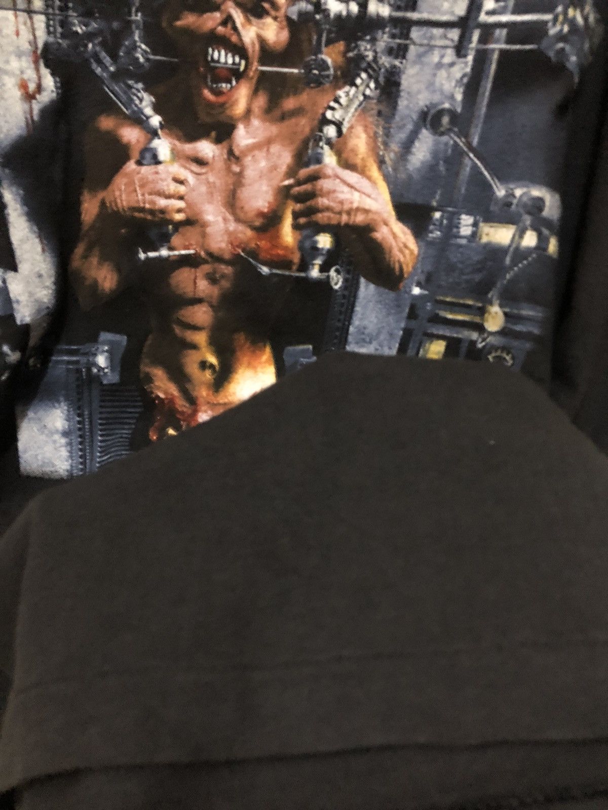 Band Tees × Iron Maiden × Vintage Iron maiden the x factor 90s Size US L / EU 52-54 / 3 - 6 Thumbnail