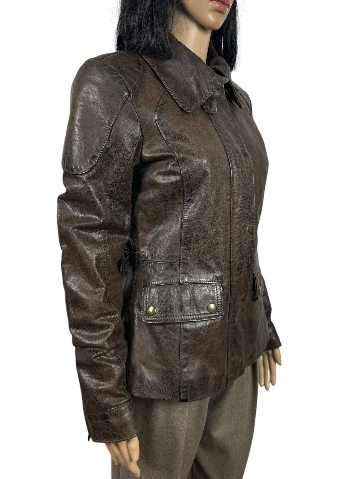 Belstaff Belstaff Womens Genuine Leather Jacket Gold Label size 42 Size M / US 6-8 / IT 42-44 - 5 Thumbnail