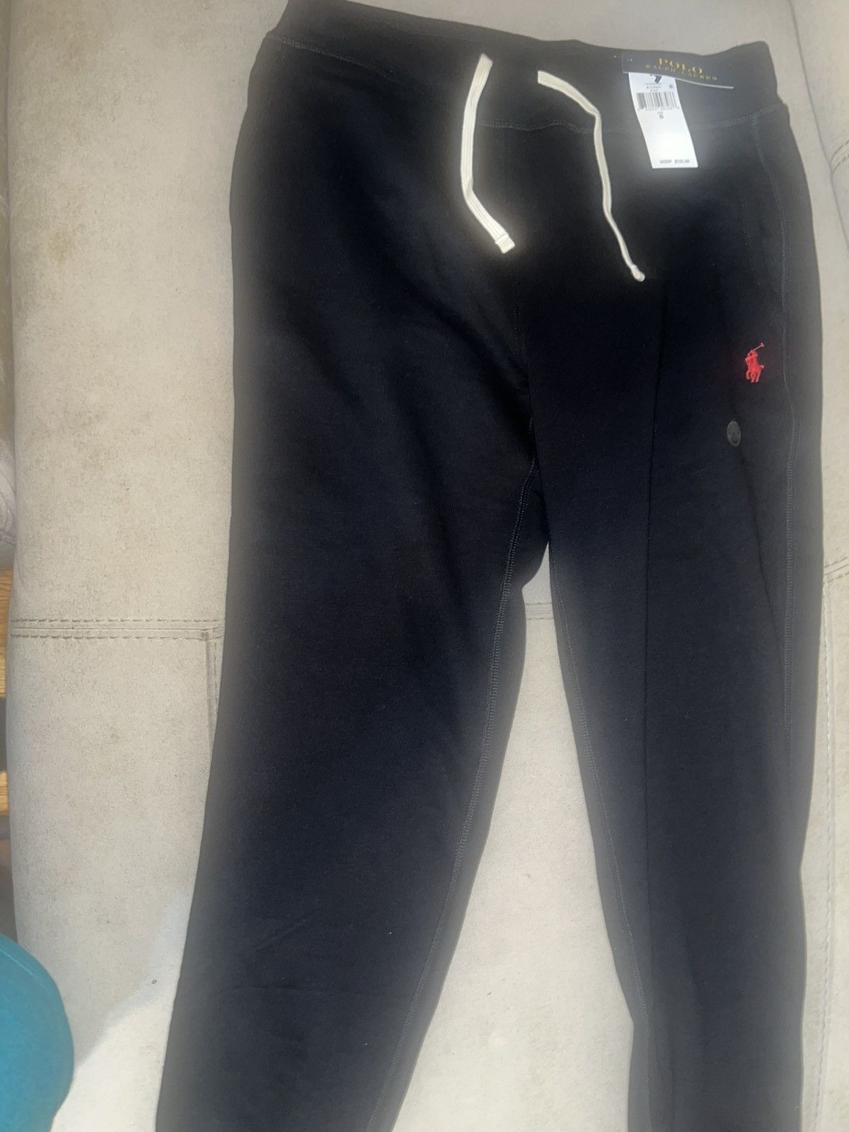 Polo Ralph Lauren Polo Ralph Lauren black Fleece pants Size US 30 / EU 46 - 2 Thumbnail