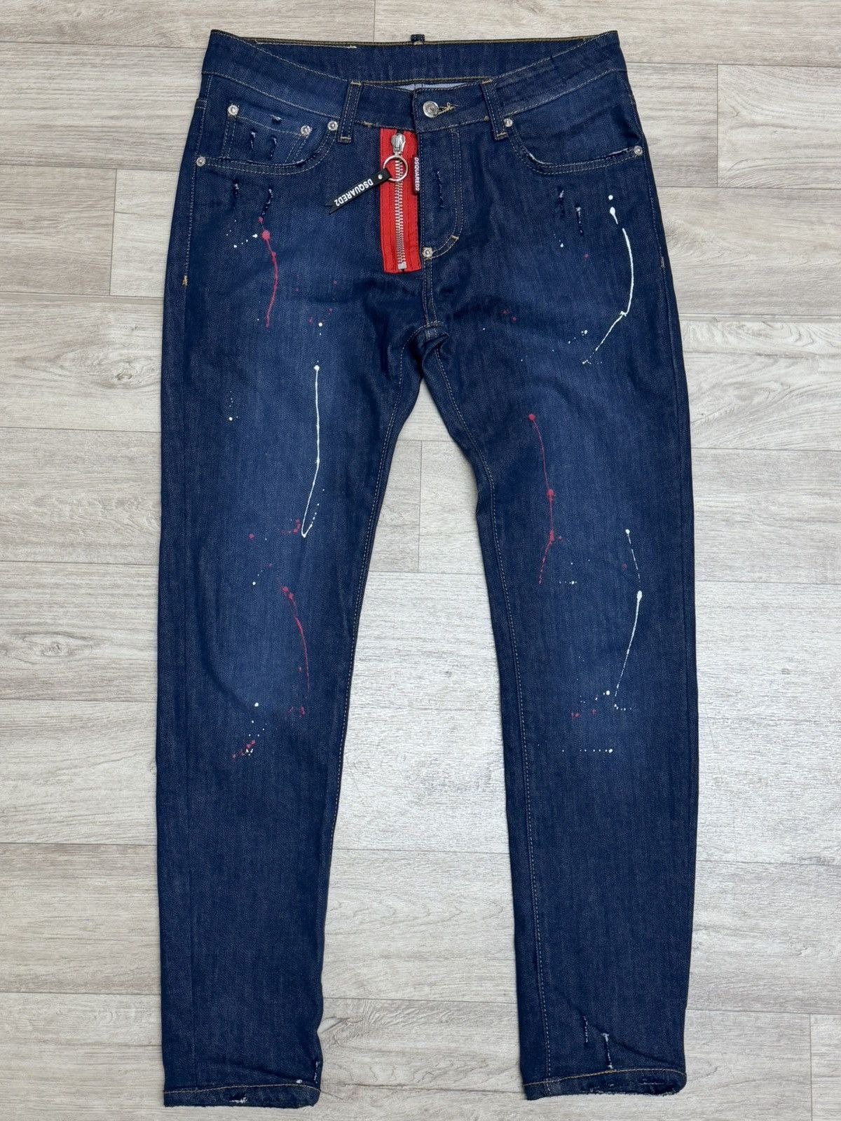 Dsquared2 Dsquared2 Paint Splash Jeans Size 46 Made in Italy Size US 32 / EU 48 - 2 Thumbnail