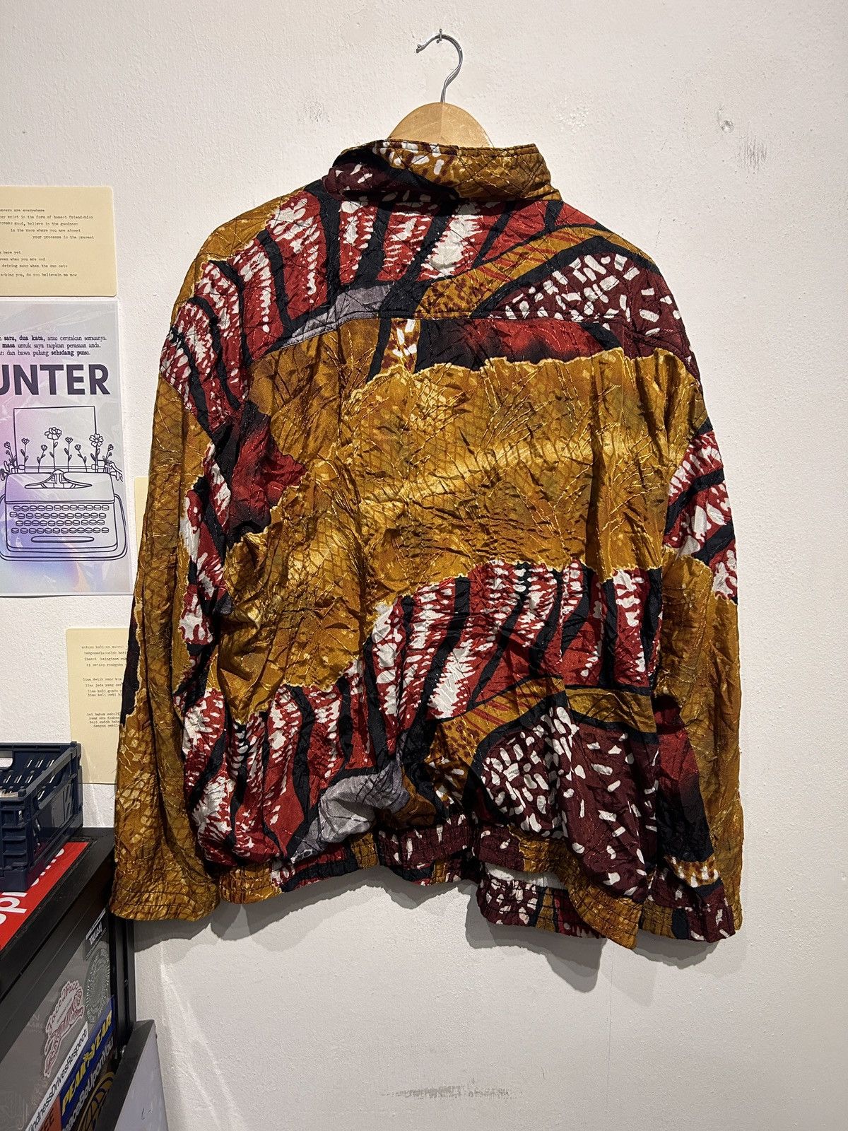 Japanese Brand vintage 80s abstract animal mixed print Japanese KAKTUS PLUS Size US L / EU 52-54 / 3 - 6 Thumbnail