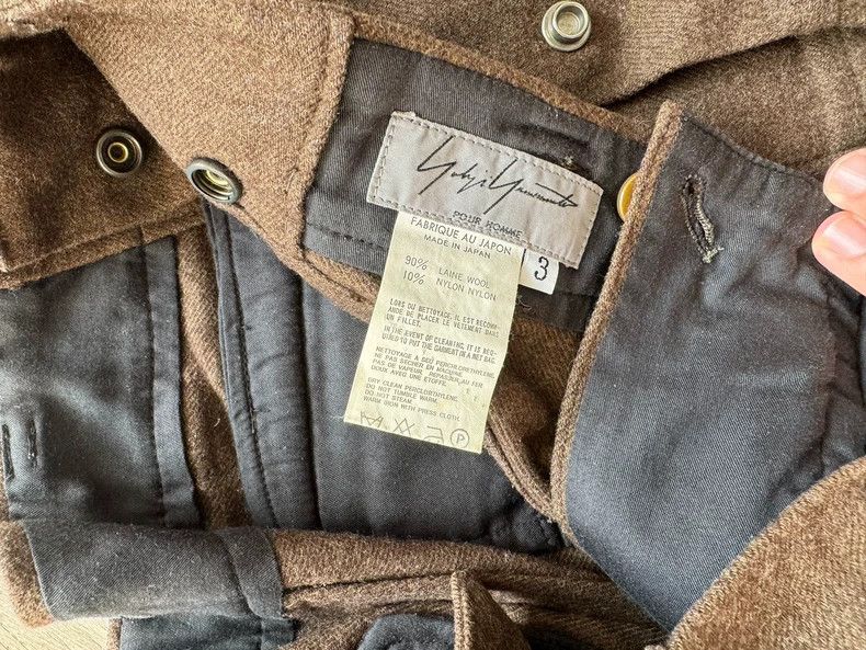 Yohji Yamamoto Yohji Yamamoto size 3 Premium wool overalls pants Size US 30 / EU 46 - 4 Thumbnail