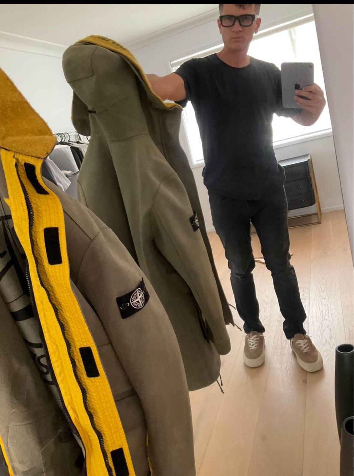 Stone Island Stone Island 71229 Man Made Suede-TC Parka Size US M / EU 48-50 / 2 - 14 Thumbnail