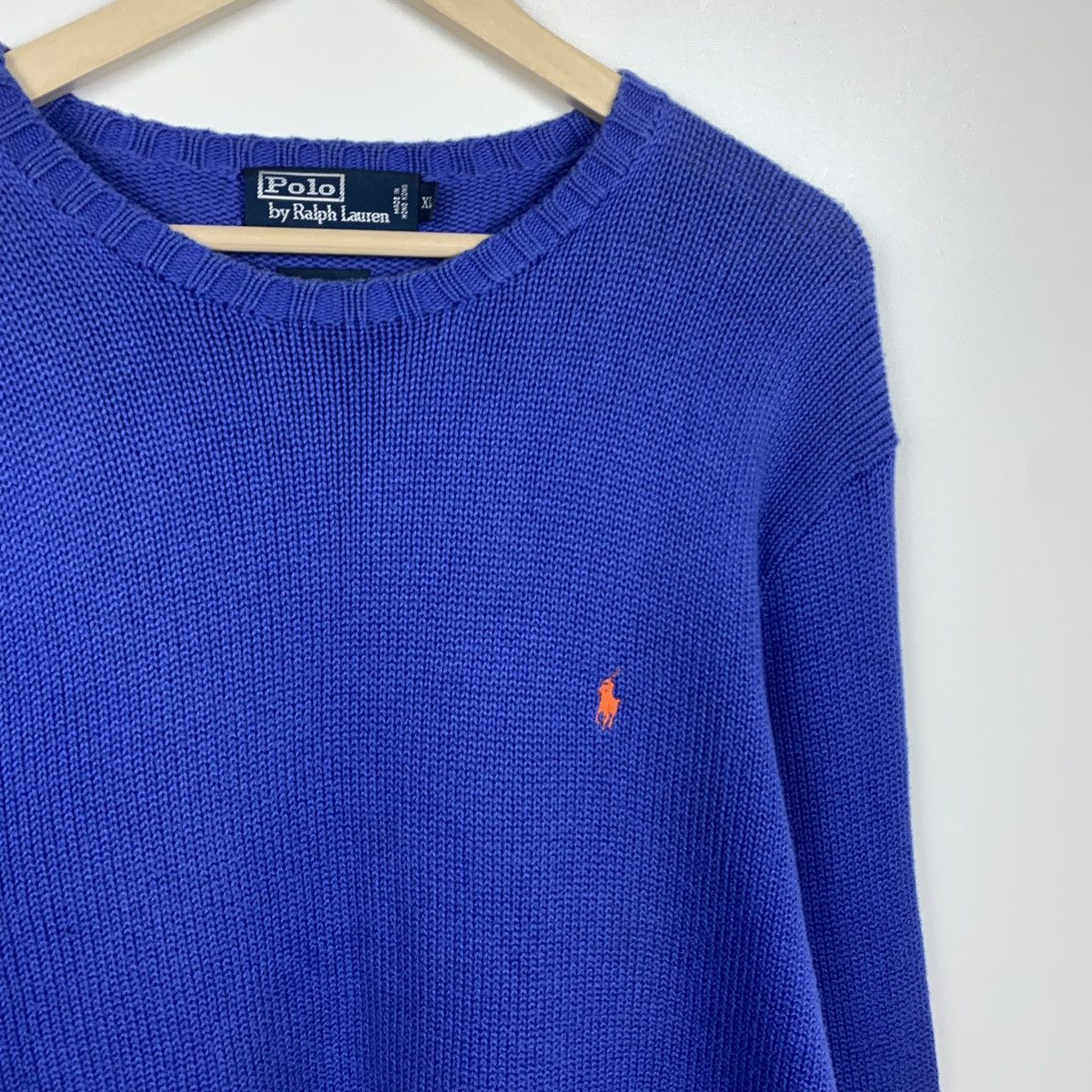 Polo Ralph Lauren Vintage Polo Ralph Lauren Heavyweight Knit Sweater Y2K Size US XL / EU 56 / 4 - 6 Thumbnail