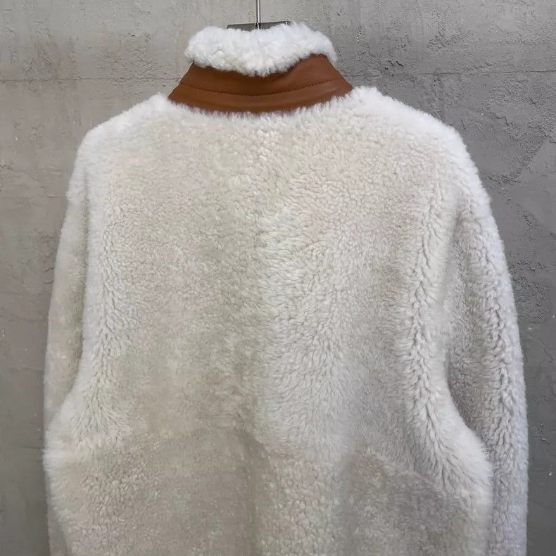 Loewe loewe beige fur-lined full-fur coat 2506-Nextarrow Size US S / EU 44-46 / 1 - 4 Thumbnail