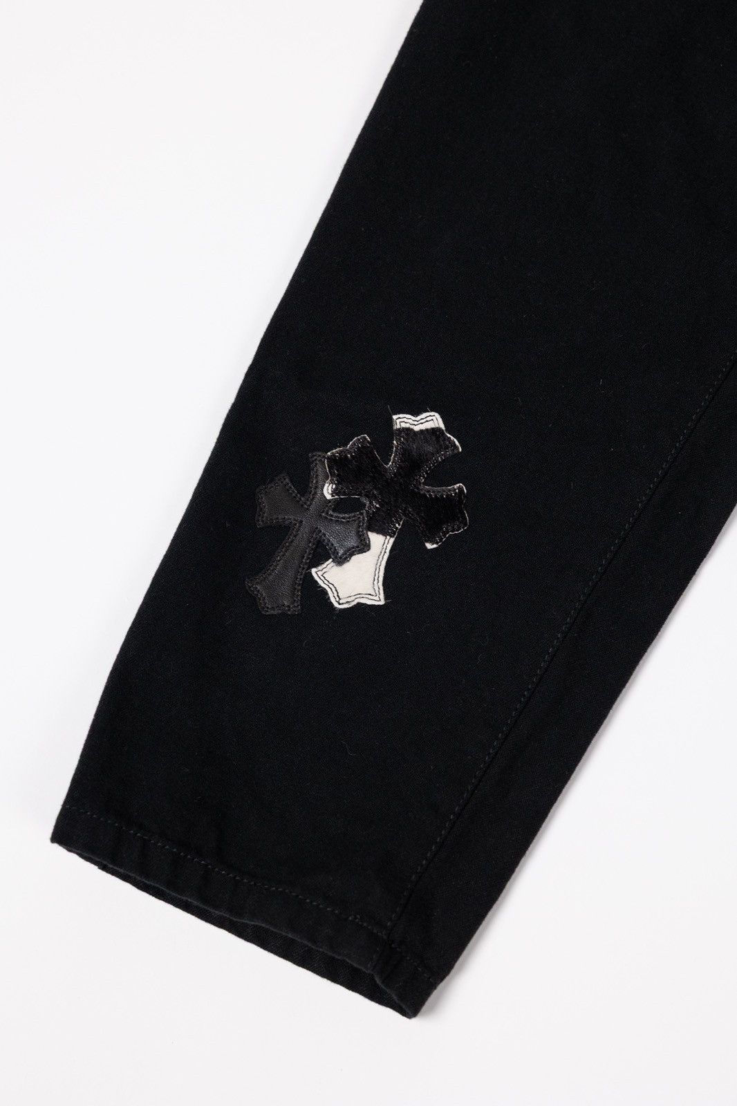 Chrome Hearts Chrome Hearts KIDS Cross Patch Denim Size 22" - 4 Thumbnail