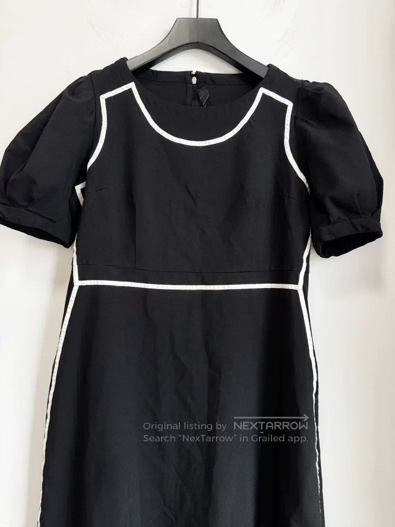 Comme des Garcons Comme Des Garcons Puff Sleeve Embroidered Dress Size M / US 6-8 / IT 42-44 - 2 Thumbnail