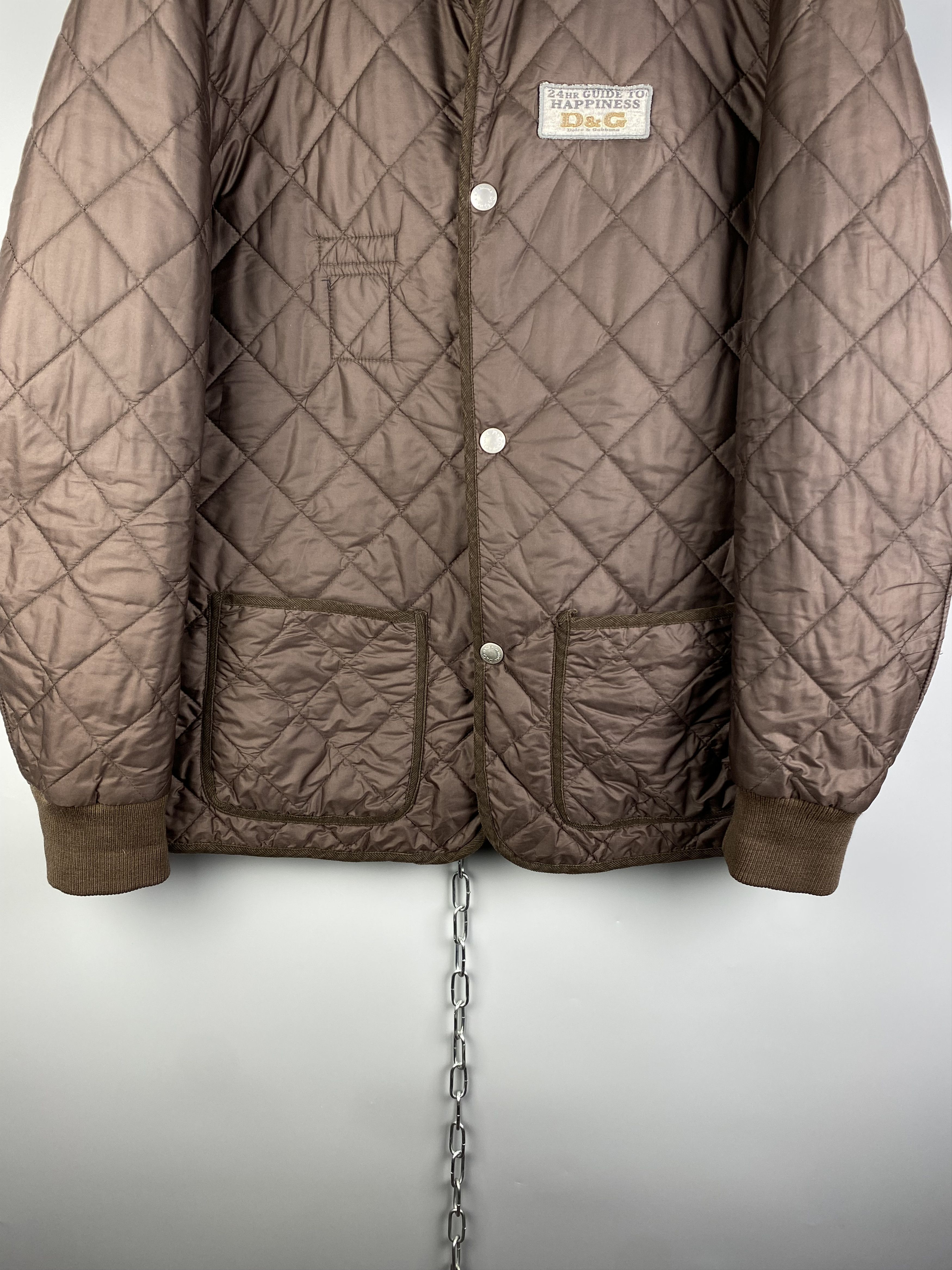 Dolce & Gabbana Vintage Dolce Gabbana D&G Home Service Quilted Jacket Size US M / EU 48-50 / 2 - 7 Thumbnail