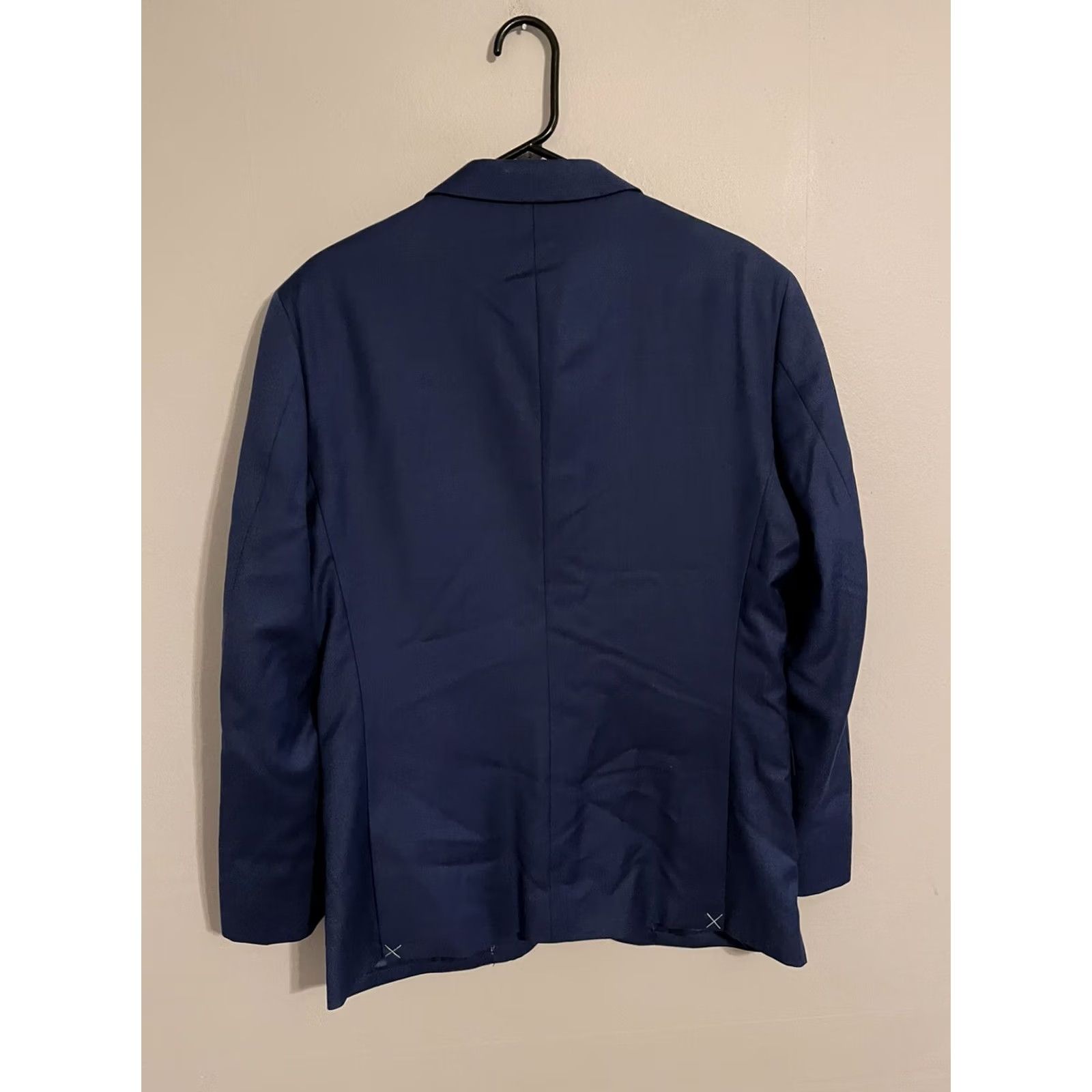 Jos. A. Bank Jos A Bank 1905 Navy Blue Wool Suit Jacket Coat Blazer - Men 41R New Blazer Size 42R - 3 Thumbnail
