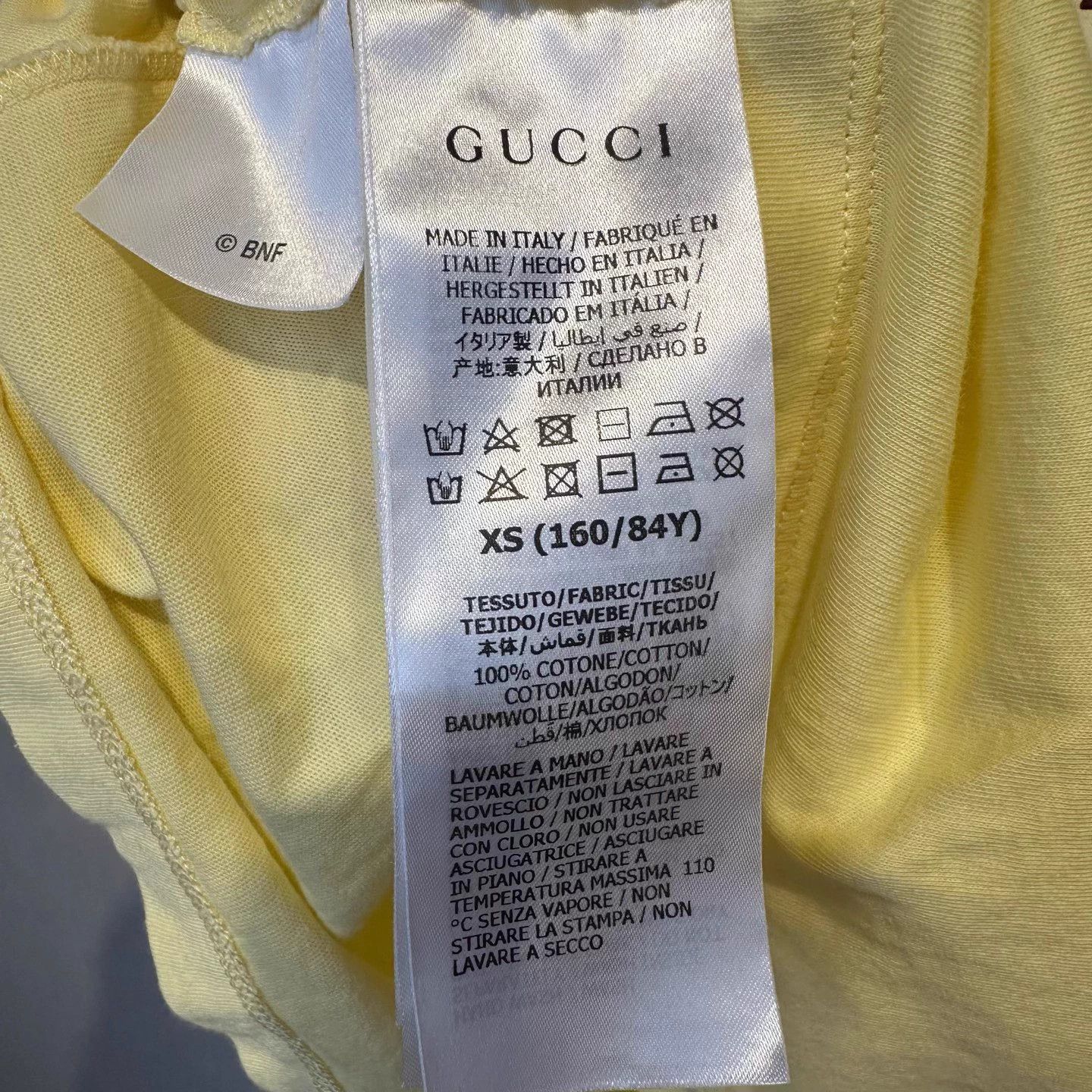 Gucci Gucci Banana Cat Yellow Short Sleeve Tee XS 99 New Size US XS / EU 42 / 0 - 3 Thumbnail