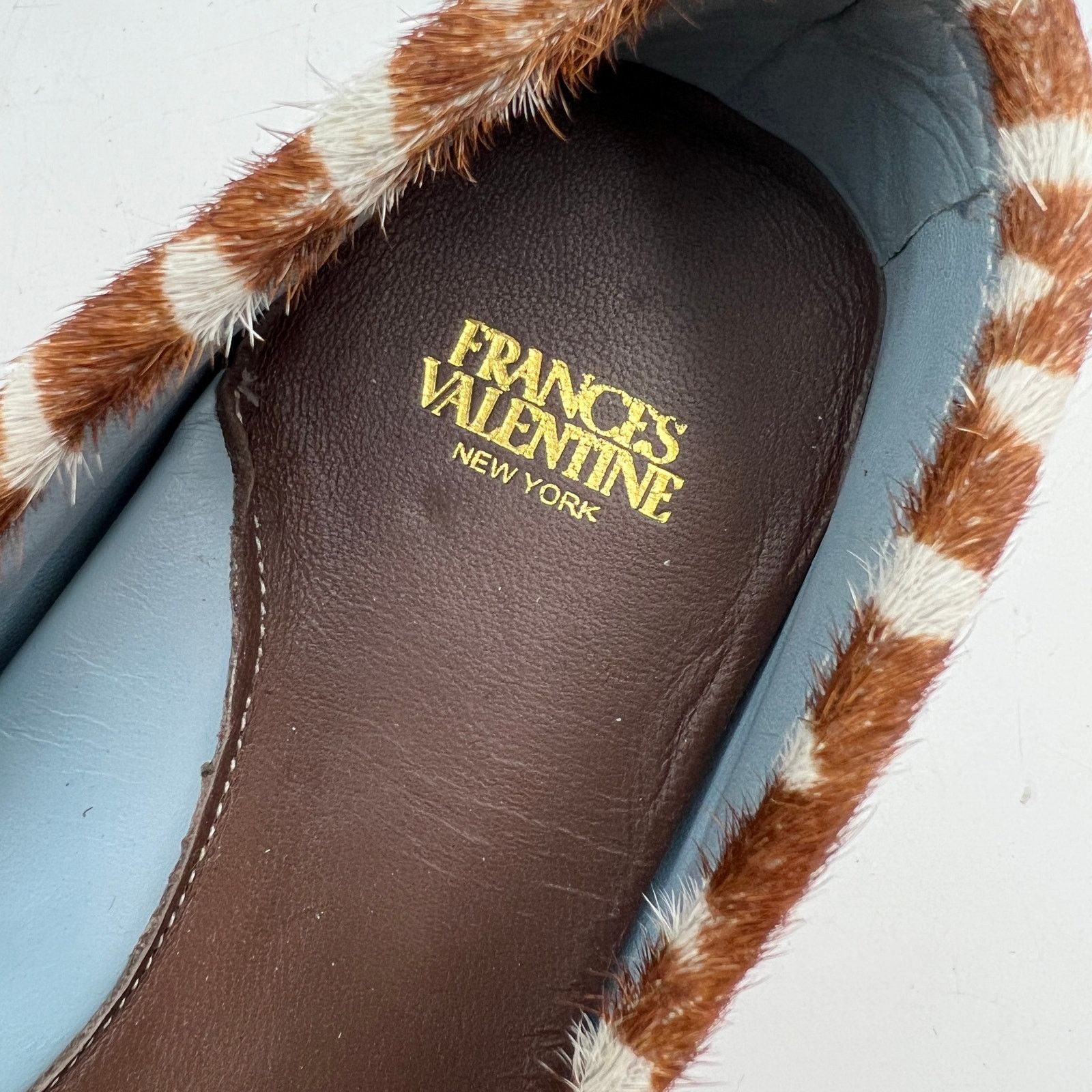 Other Francis Valentine Charlie Calf Hair Loafers Shoes Size US 7.5 / IT 37.5 - 3 Thumbnail