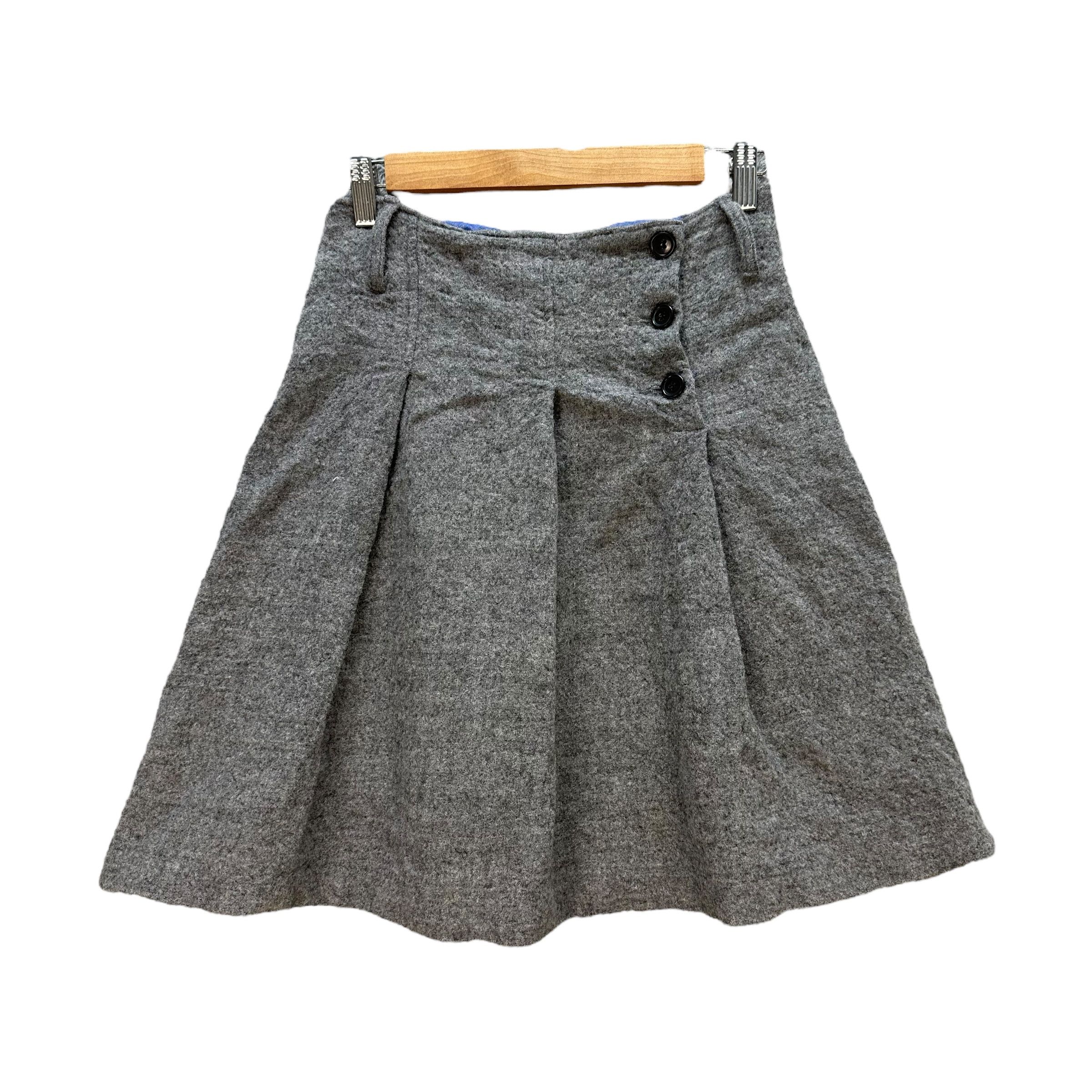 45rpm 45rpm Made in Japan Wool Mini Skirt #A68-1639 Size 26" / US 2 / IT 38 - 1 Thumbnail
