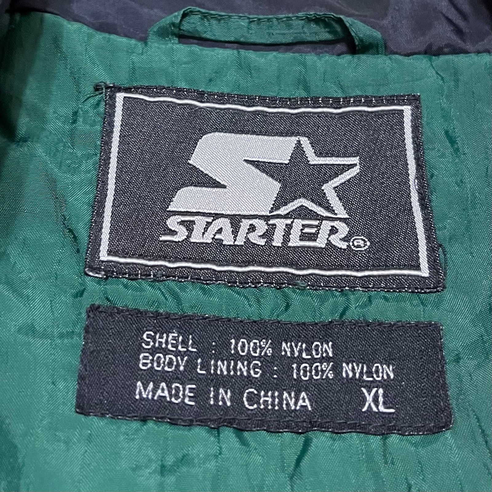 Starter Vintage Starter Green/Black Windbreaker Jacket XL (Flaws) Size US XL / EU 56 / 4 - 4 Thumbnail