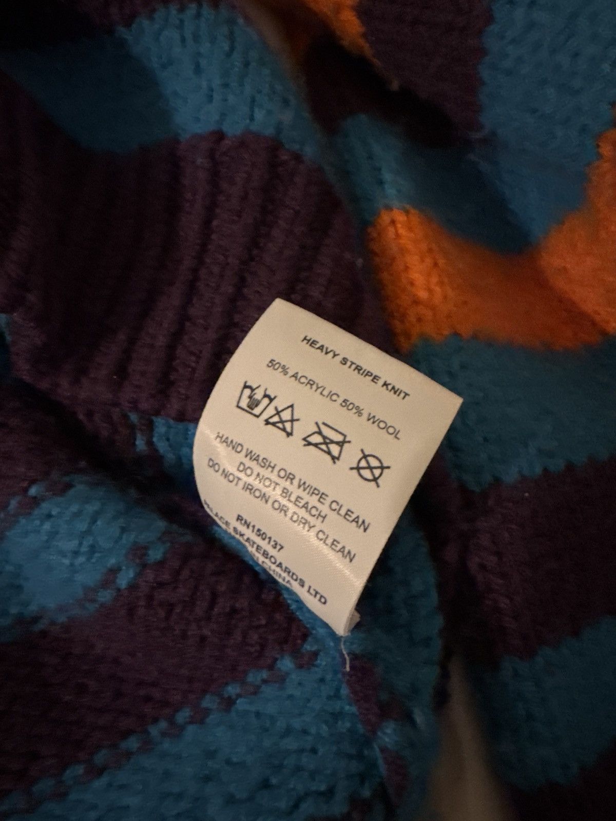 Palace Palace Heavy Stripe Knit Size US L / EU 52-54 / 3 - 4 Thumbnail